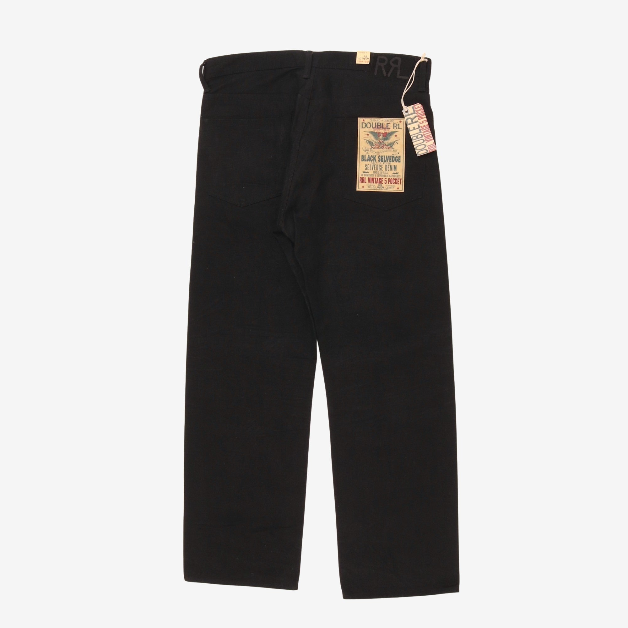 5 Pocket Selvedge Denim Jeans