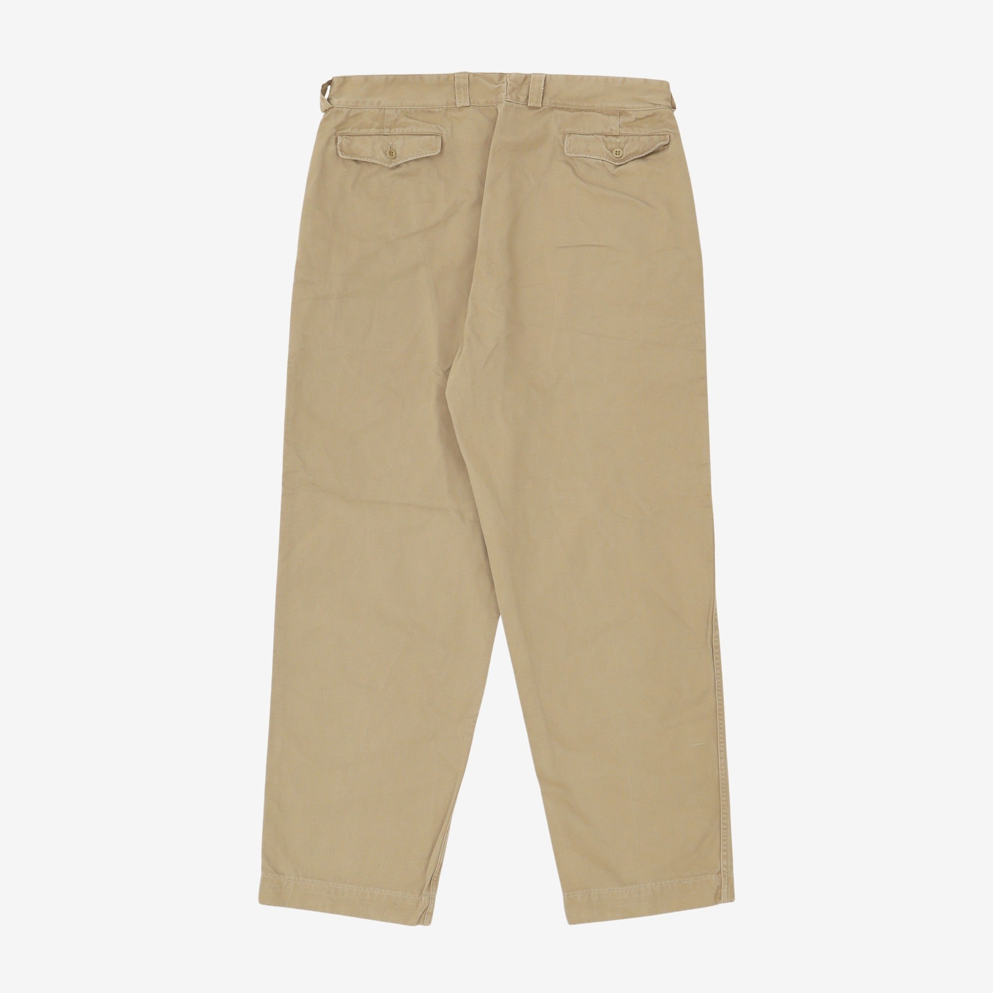 1964 French Army Chino Trousers (35W x 30L)