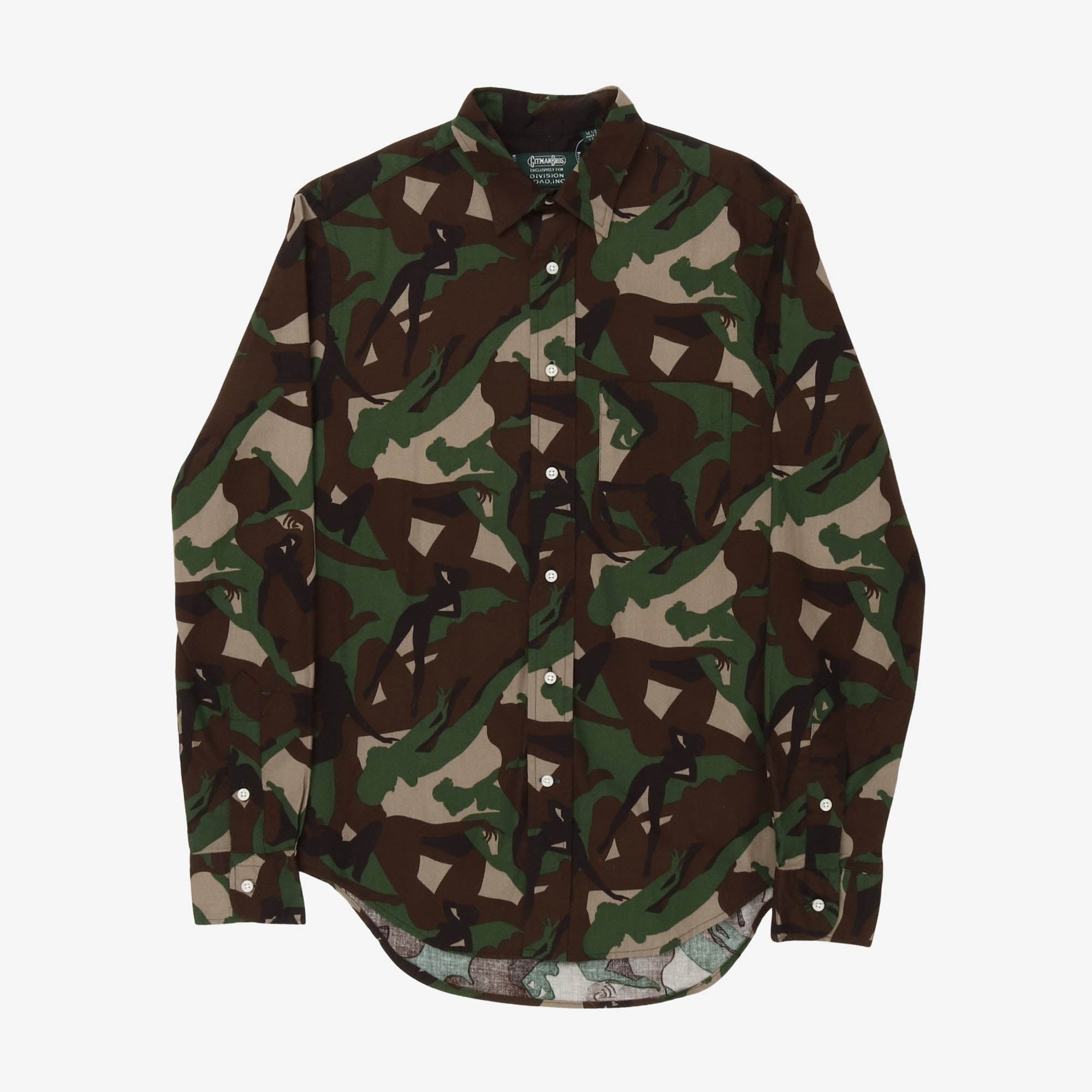 DR Camo Pin-Up Print Shirt