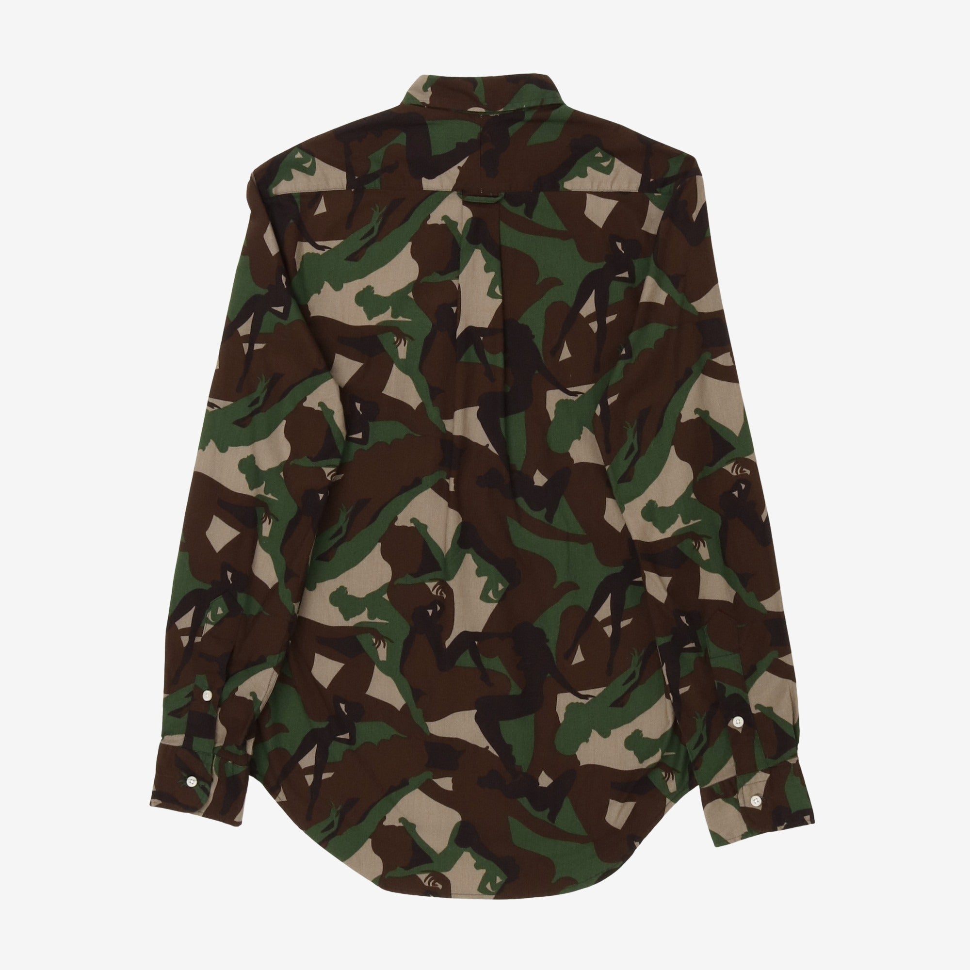 DR Camo Pin-Up Print Shirt