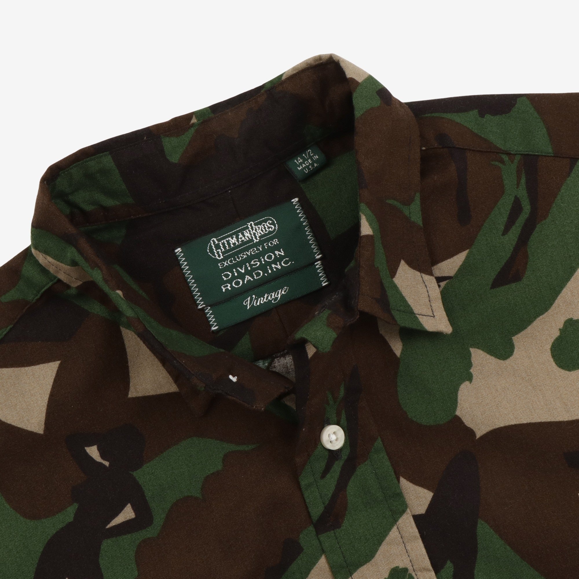 DR Camo Pin-Up Print Shirt