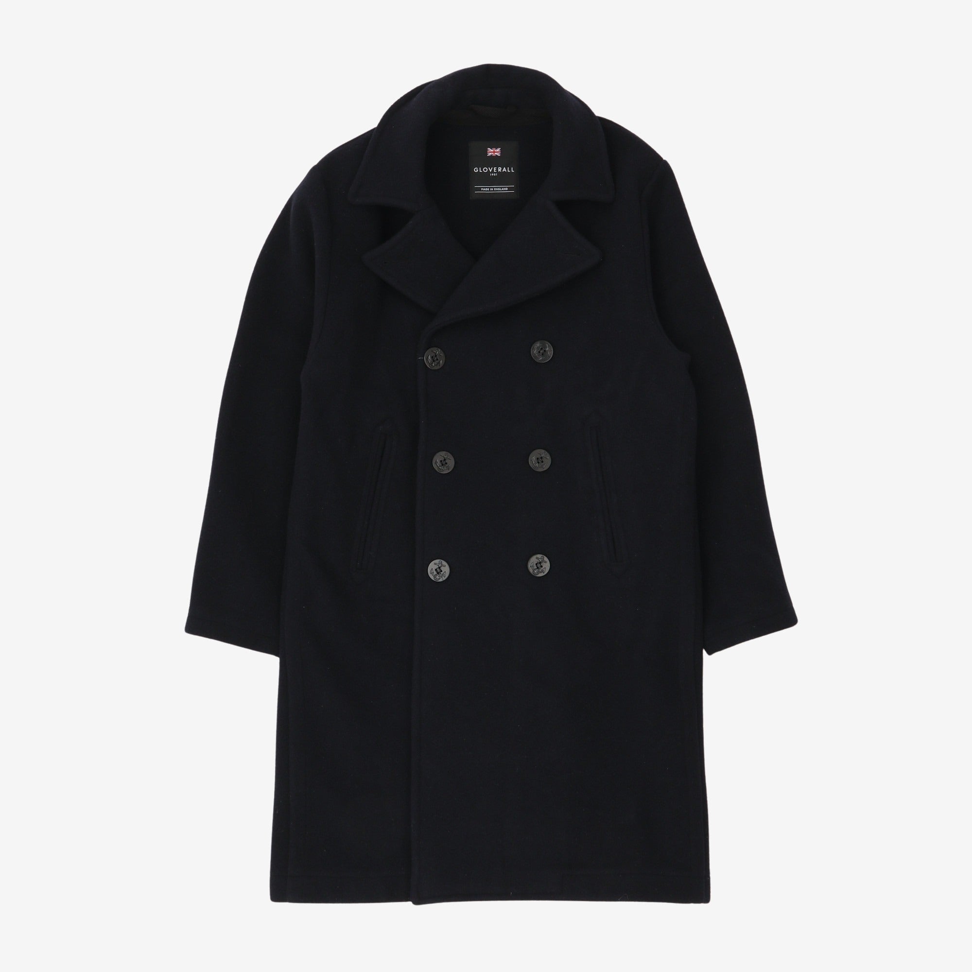 Gloverall peacoat top
