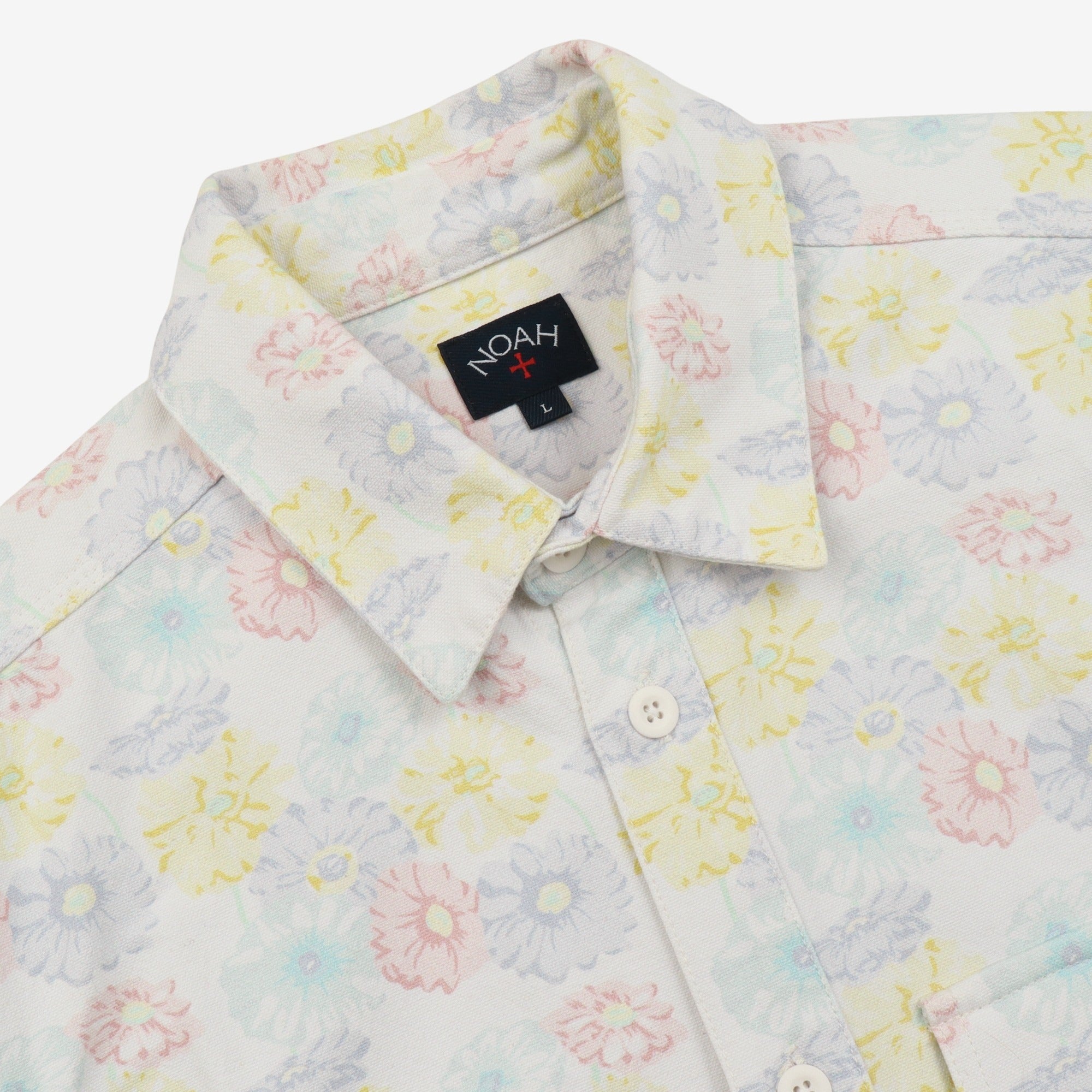 トップス NOAH Floral Print Work Shirt Ssize Noah Floral Print Work Shirt – Marrkt