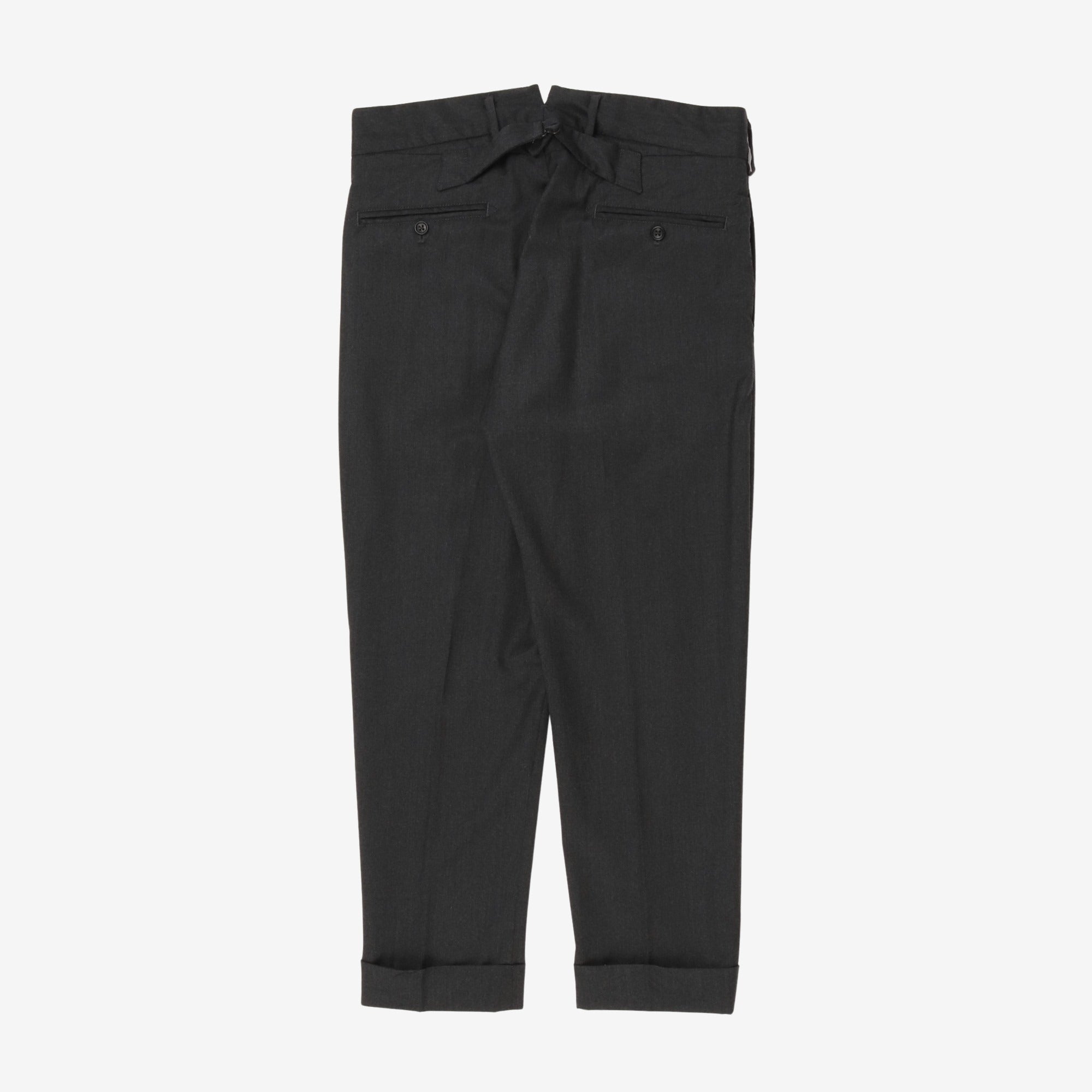 Wool Chino Trousers (32W x 26L)