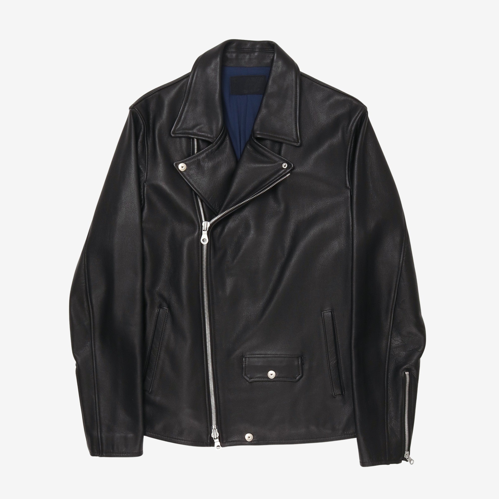 Leather Riders Jacket (Fits like M)