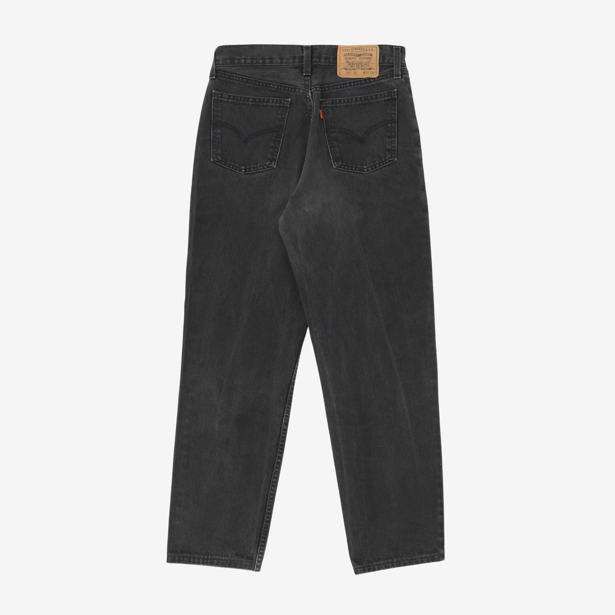 Levis Vintage 90s 891 02 Denim (Orange Tab) (30W x 28.5L) – Marrkt