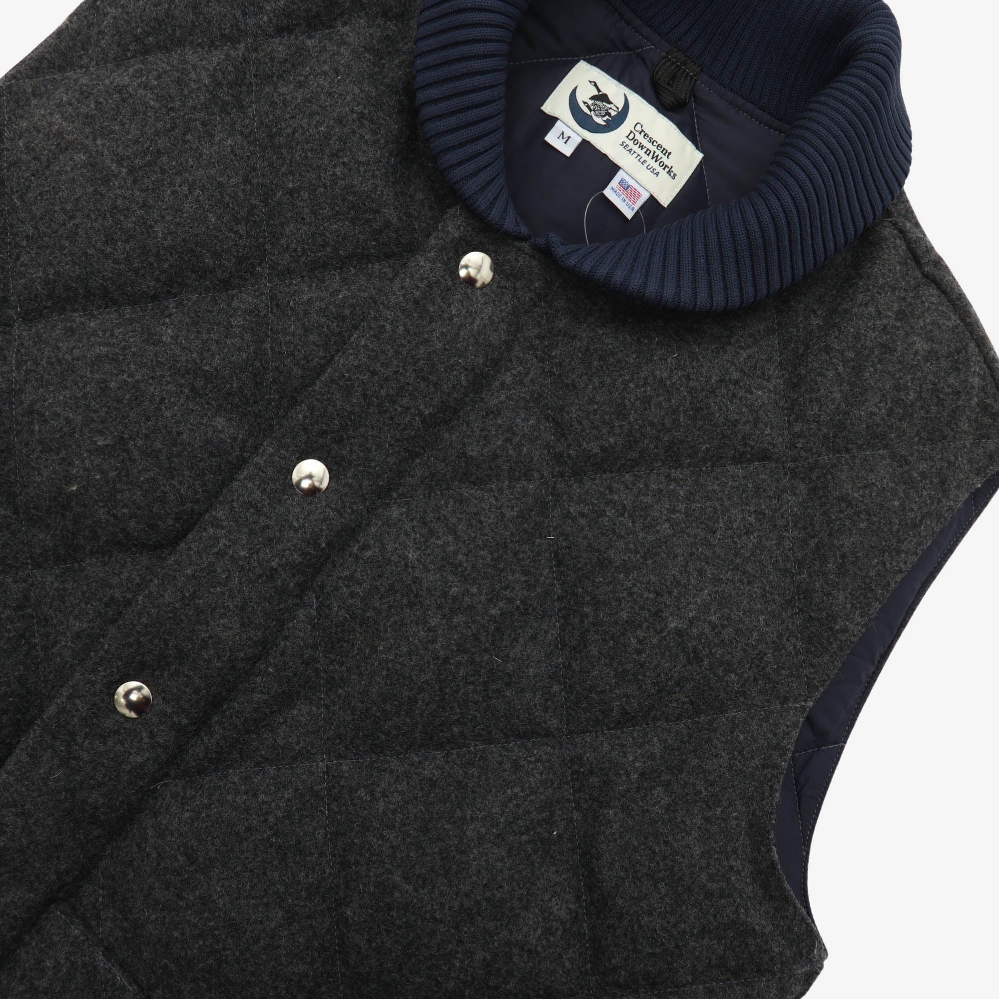 Quilted Wool Vest