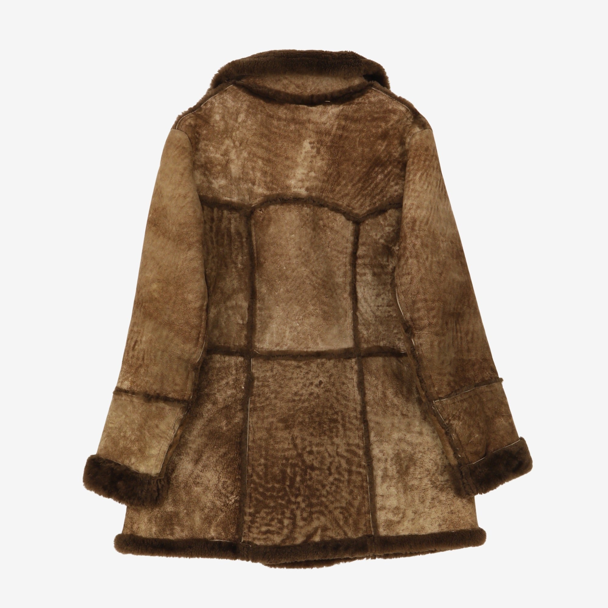 Vintage 1970s Sears Shearling Leather Jacket