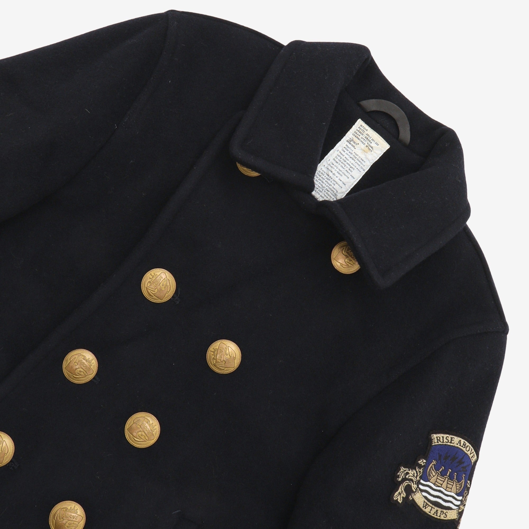 WTAPS Black Watch P-Coat – Marrkt