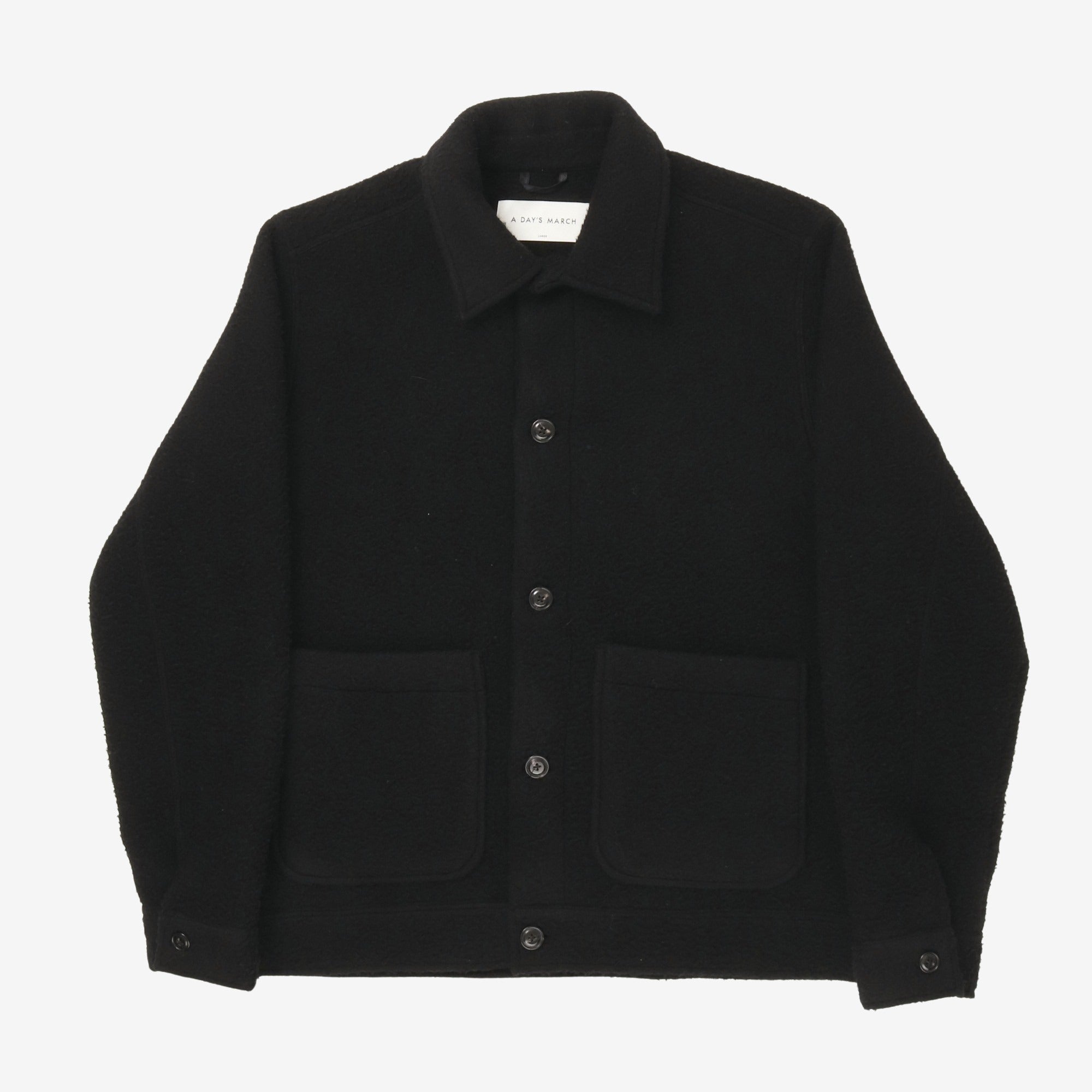 A Days March Powell Rugged Wool Overshirt – Marrkt