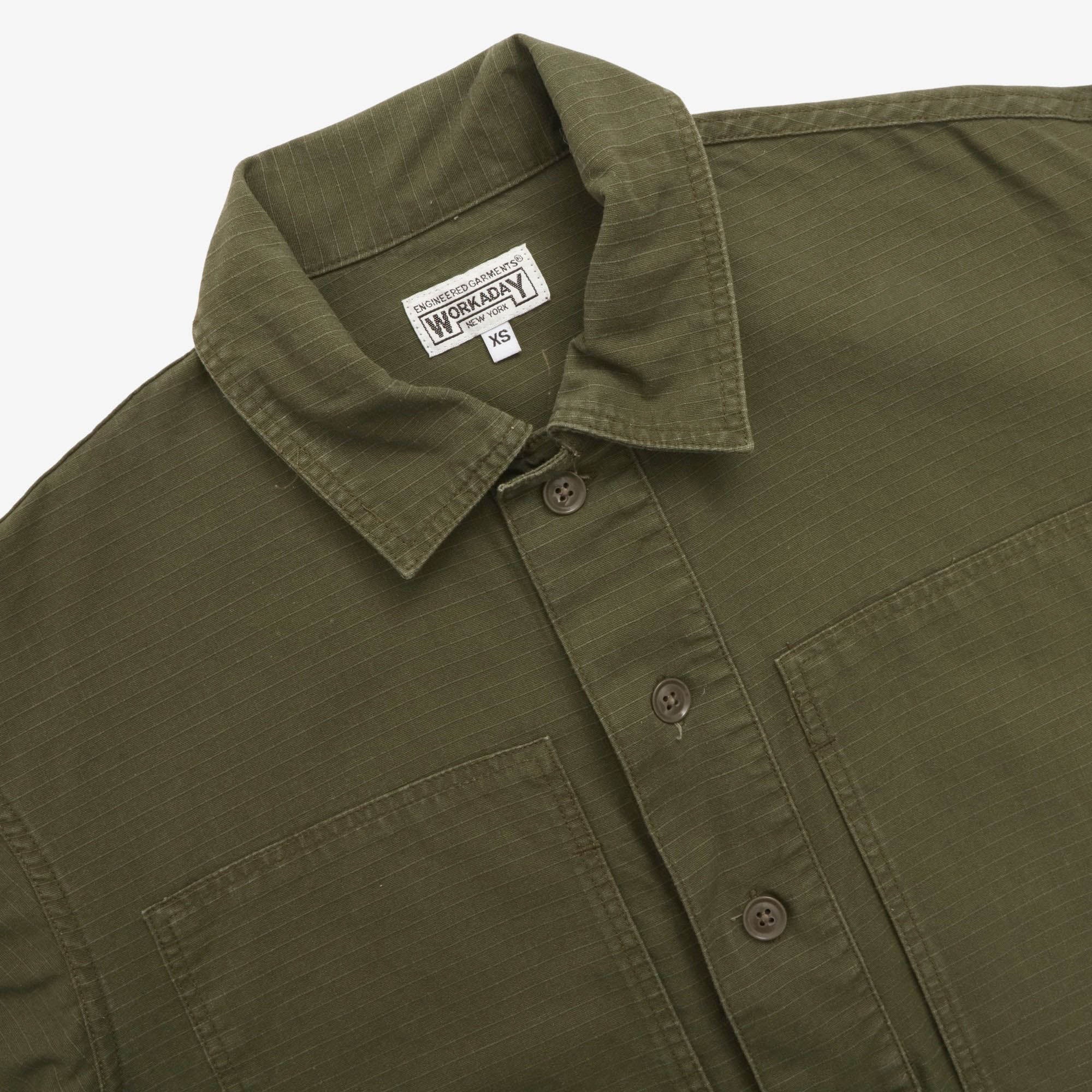 Engineered Garments Workaday Army PO Shirt – Marrkt