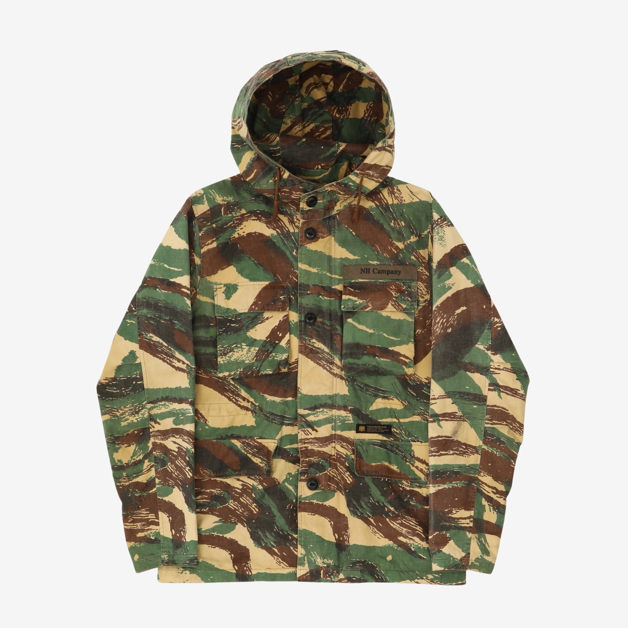 Camouflage Hooded Jacket