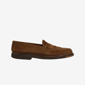 Drake's Suede Penny Loafer