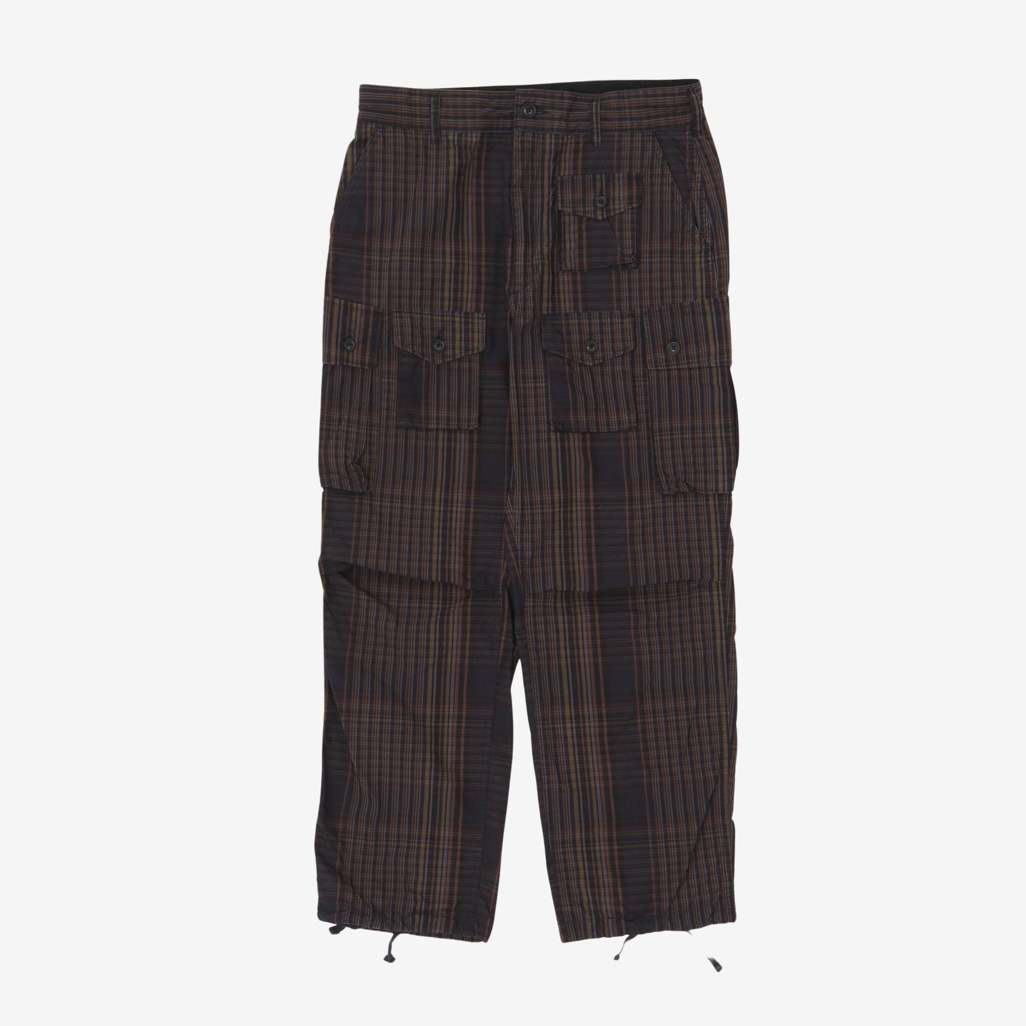 Striped Cargo Trousers