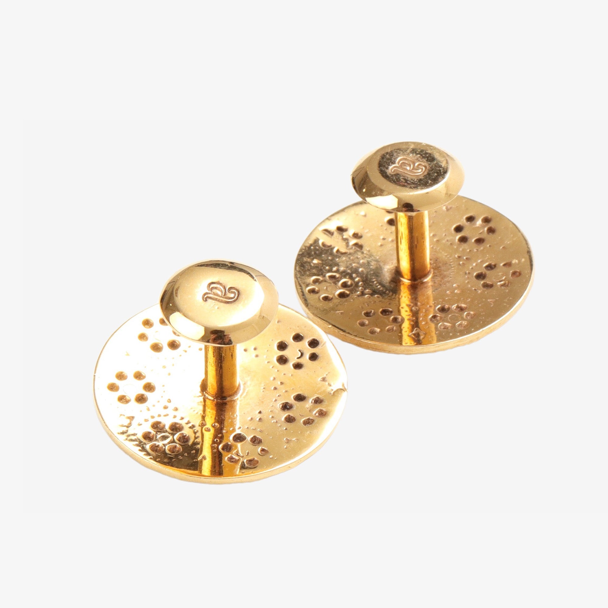 Gold Plated Brass Cufflinks