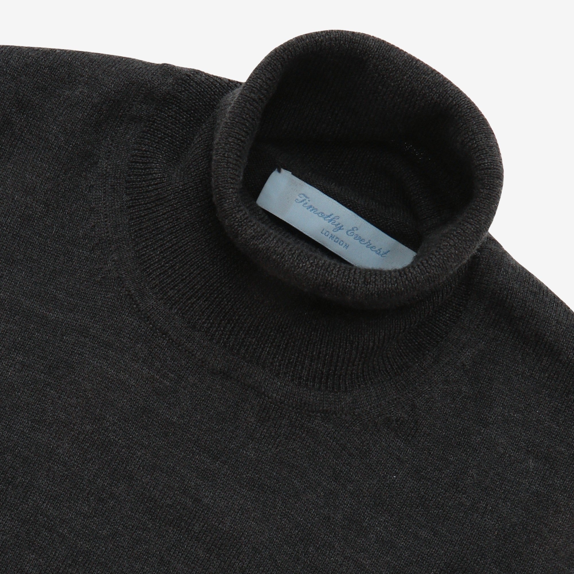 Merino Wool Roll Neck Sweater (Fits Small)