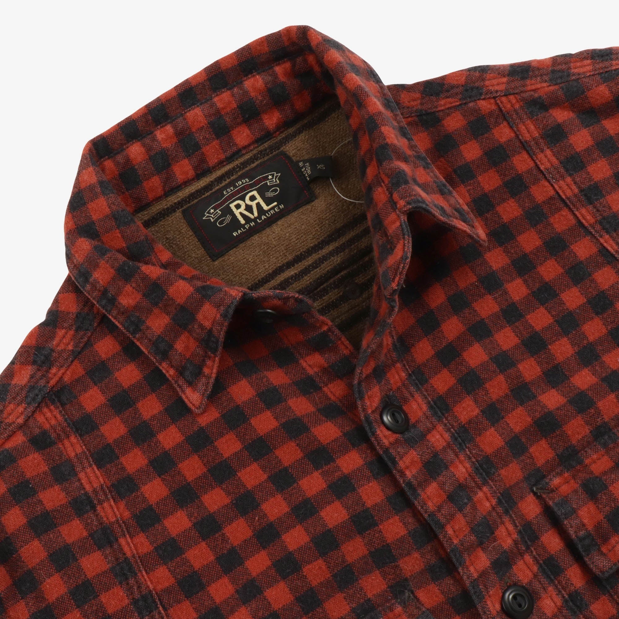 Blanket Lined Check Work Shirt