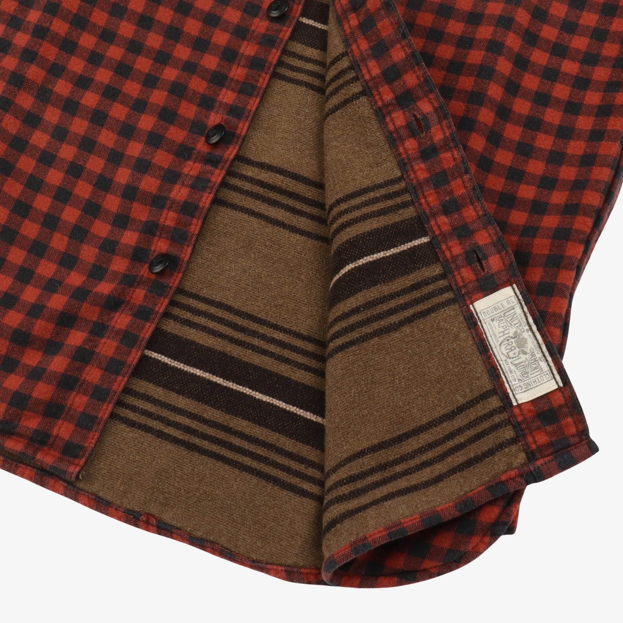 Blanket Lined Check Work Shirt