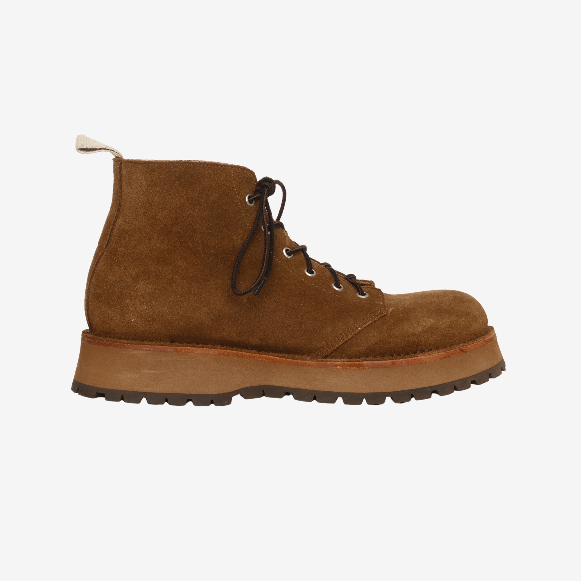 Suede Worker Boots
