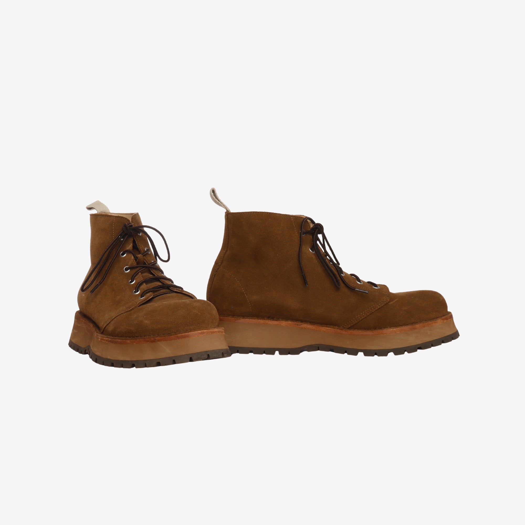 Suede Worker Boots