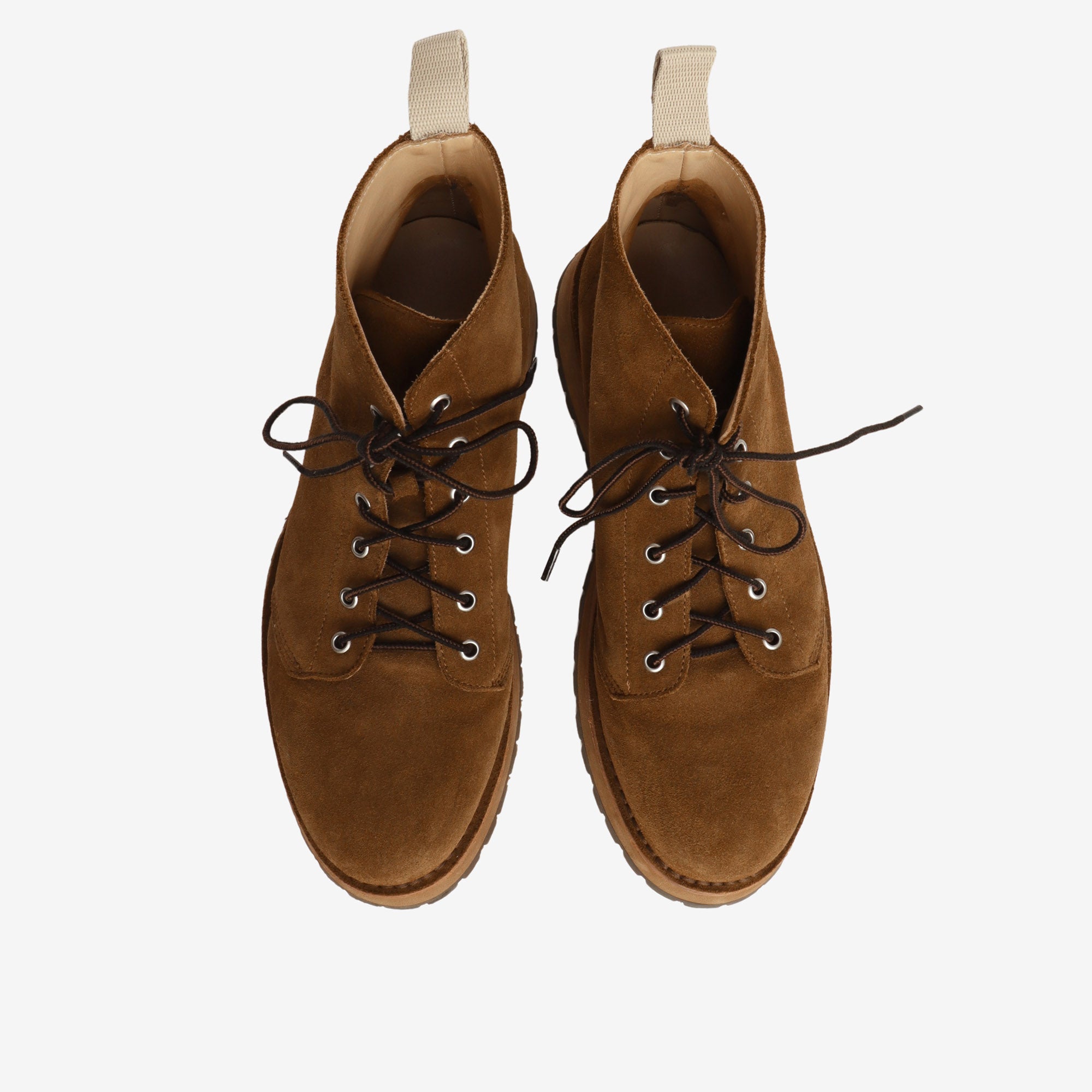 Suede Worker Boots