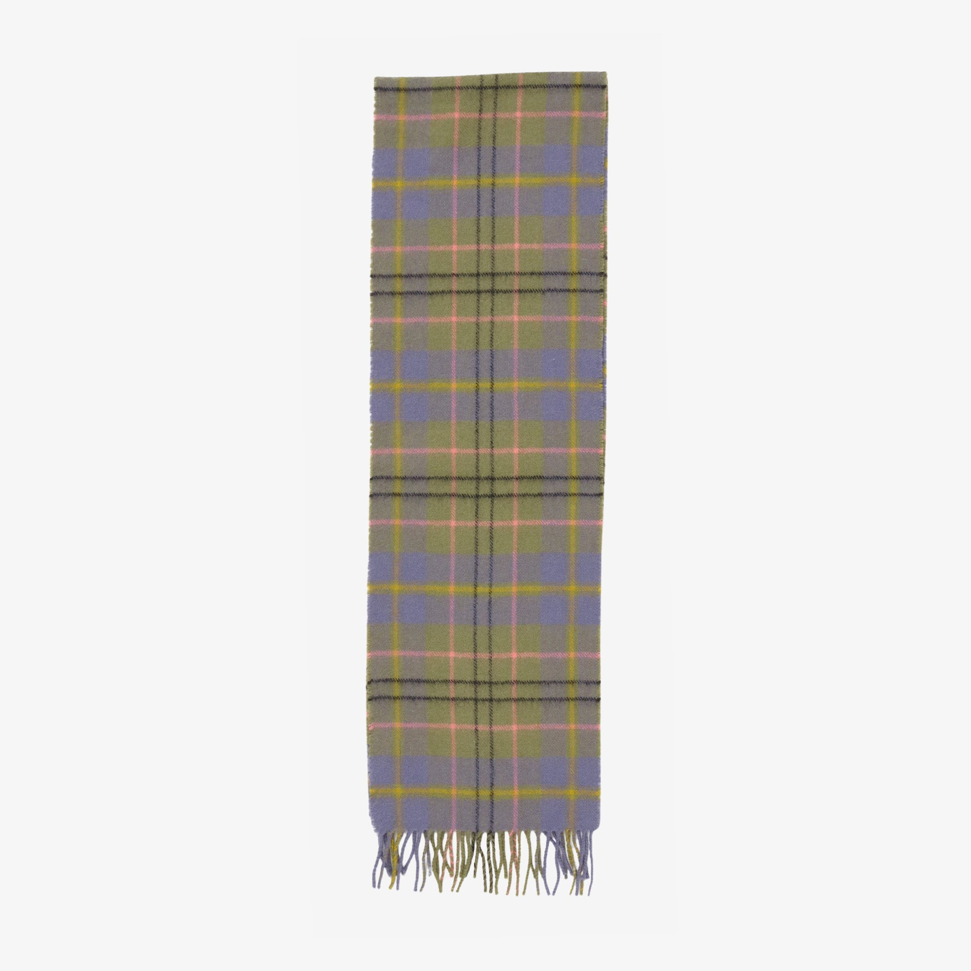 Lambswool Plaid Scarf
