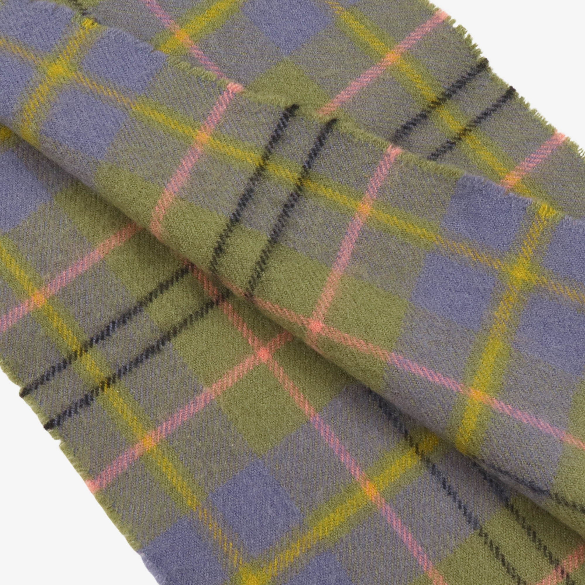 Lambswool Plaid Scarf
