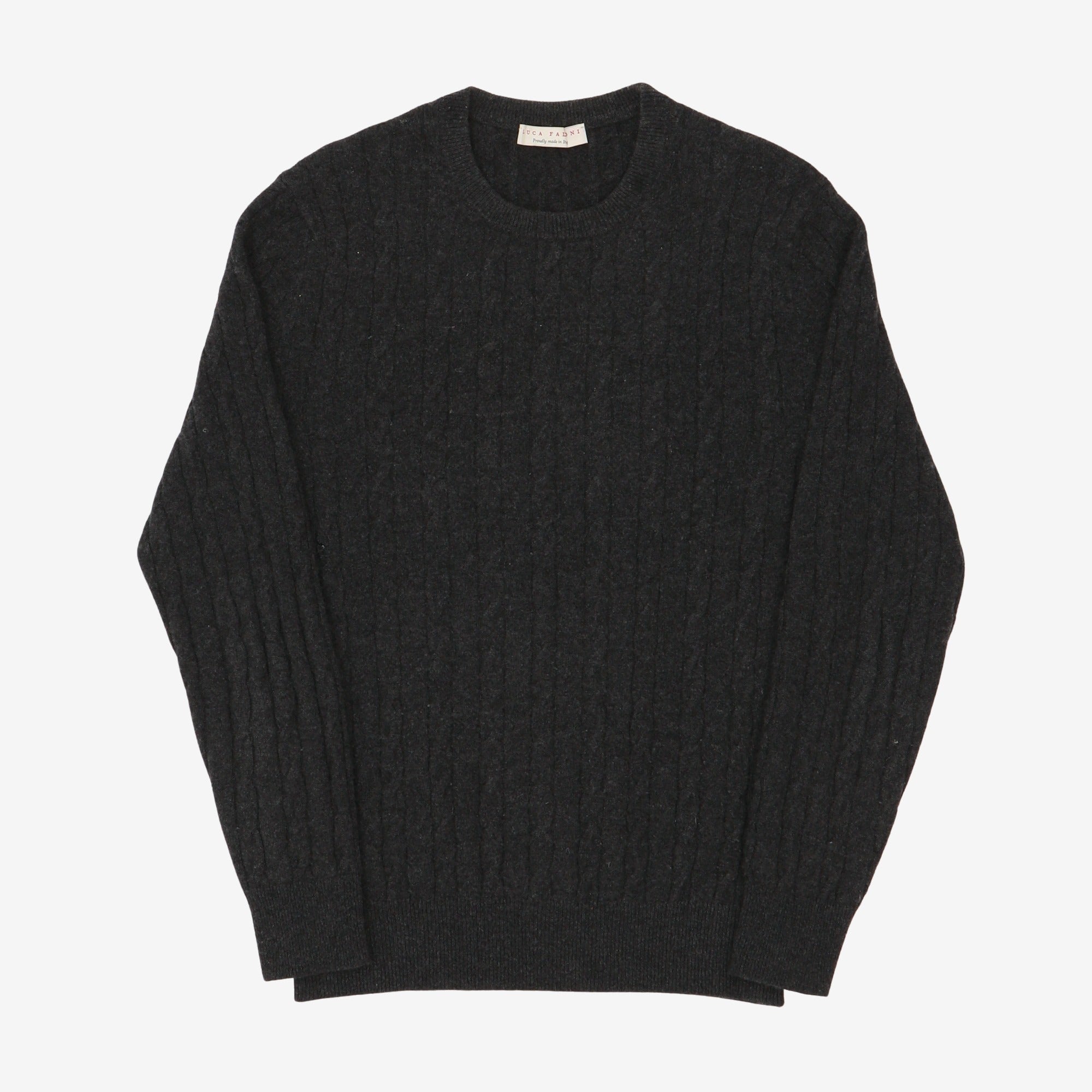 Cashmere Ribbed Sweater