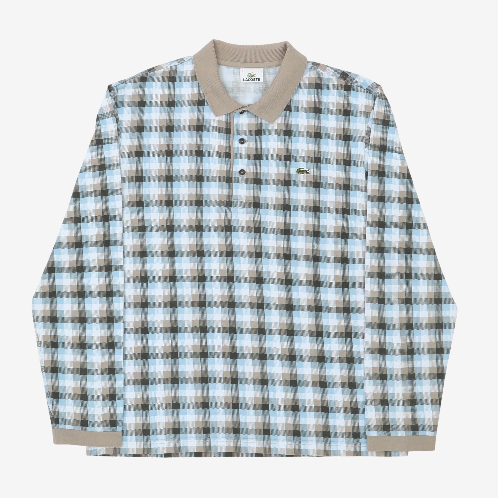 LS Check Polo Shirt
