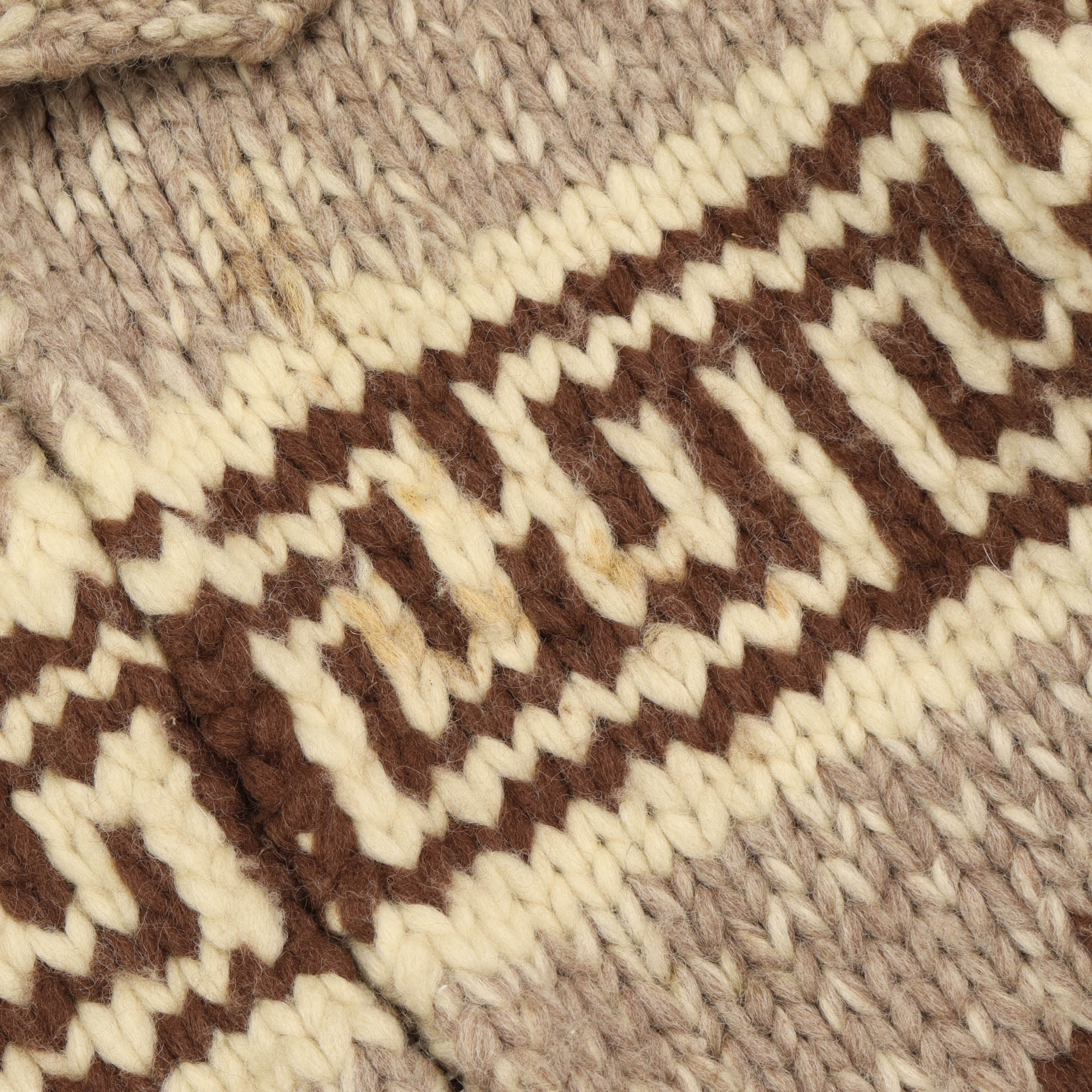 1980s Cowichan Zip Sweater