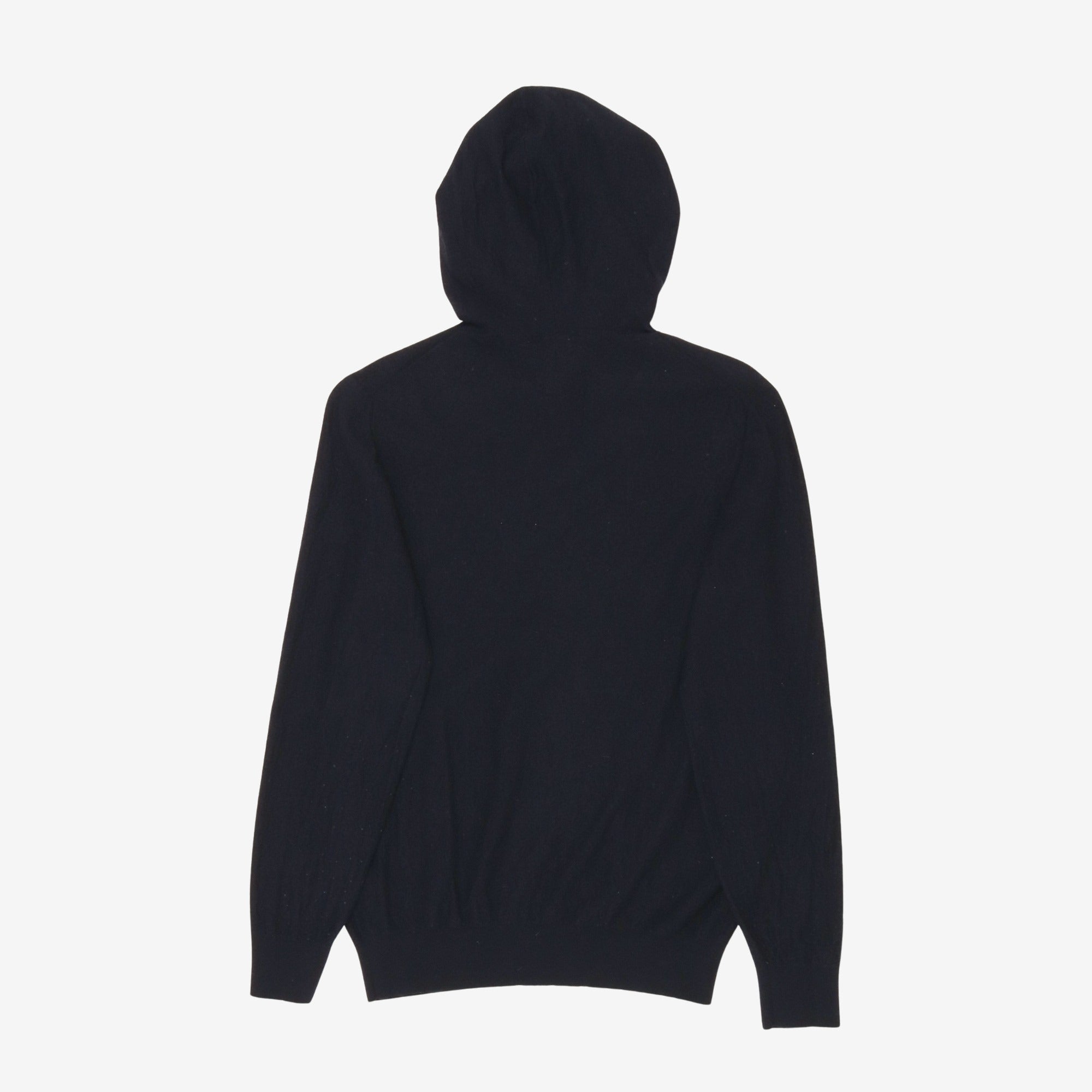 Merino Wool Knit Hoodie