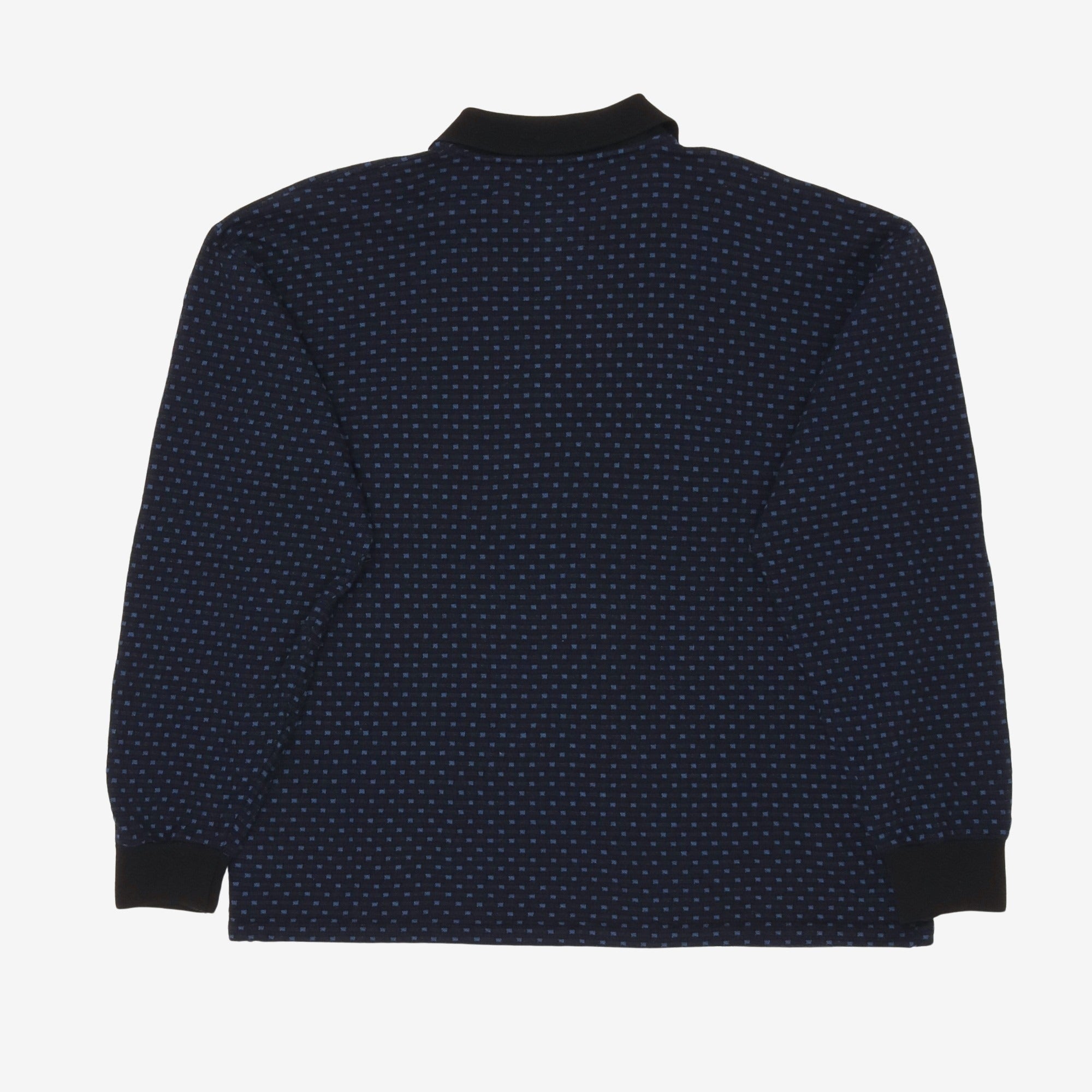 Wool Knit Polo LS