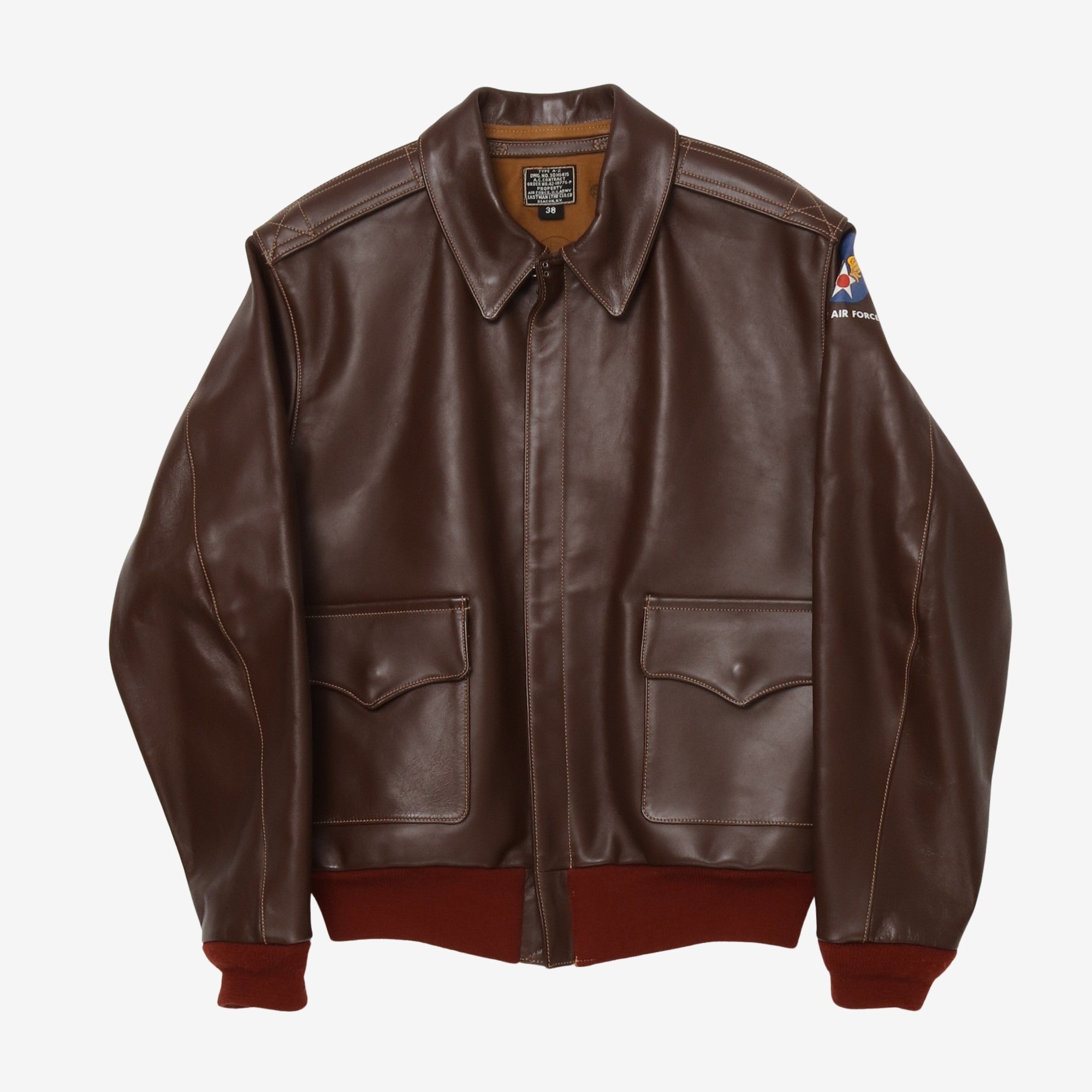 Eastman Leather Type A-2 Leather Jacket – Marrkt
