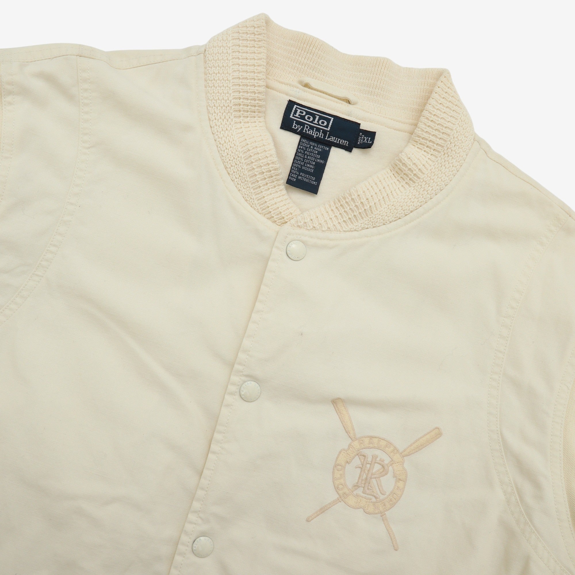 Embroidered Varsity Jacket