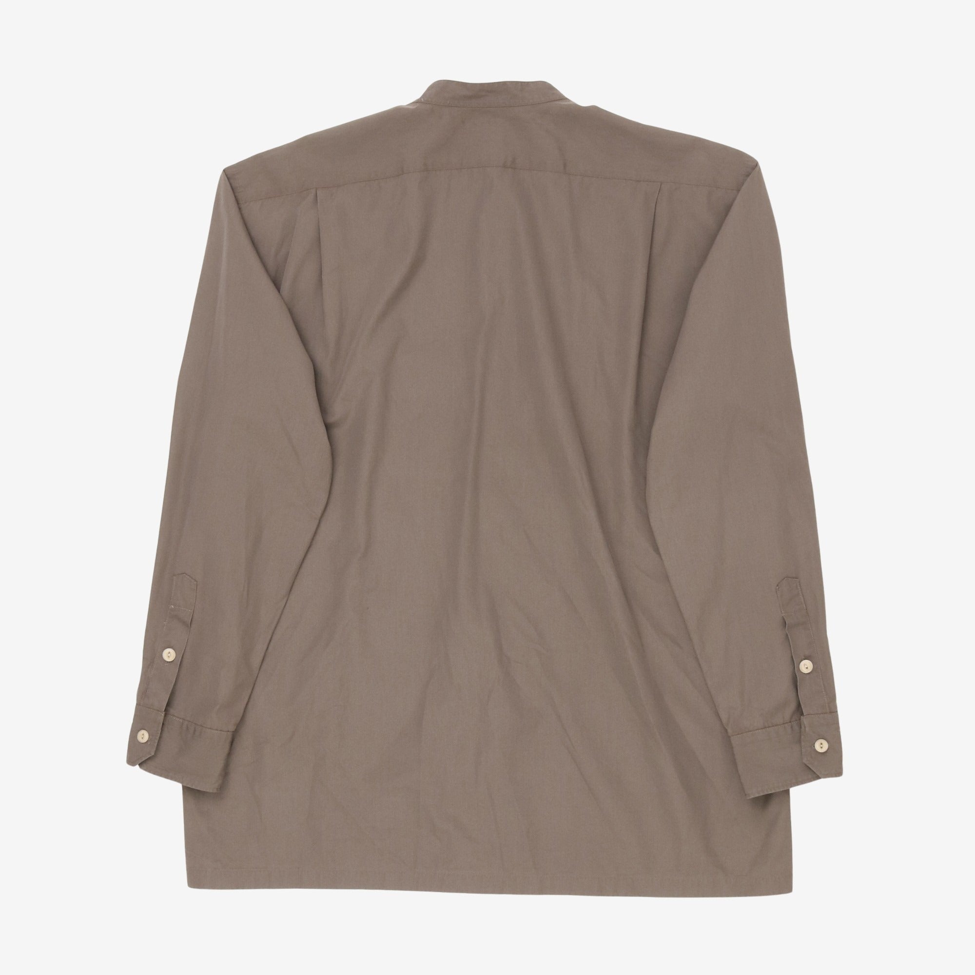 Collarless Work Shirt