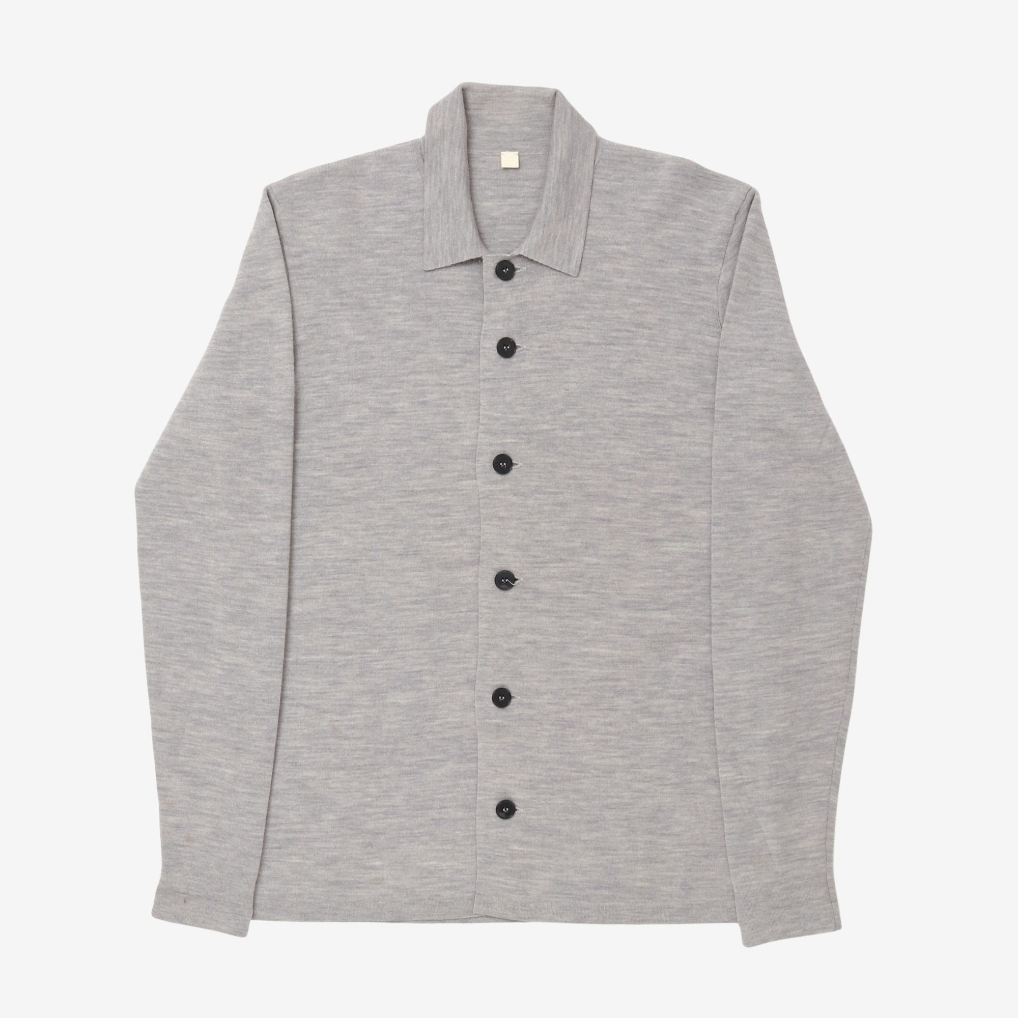 Merino Collared Cardigan