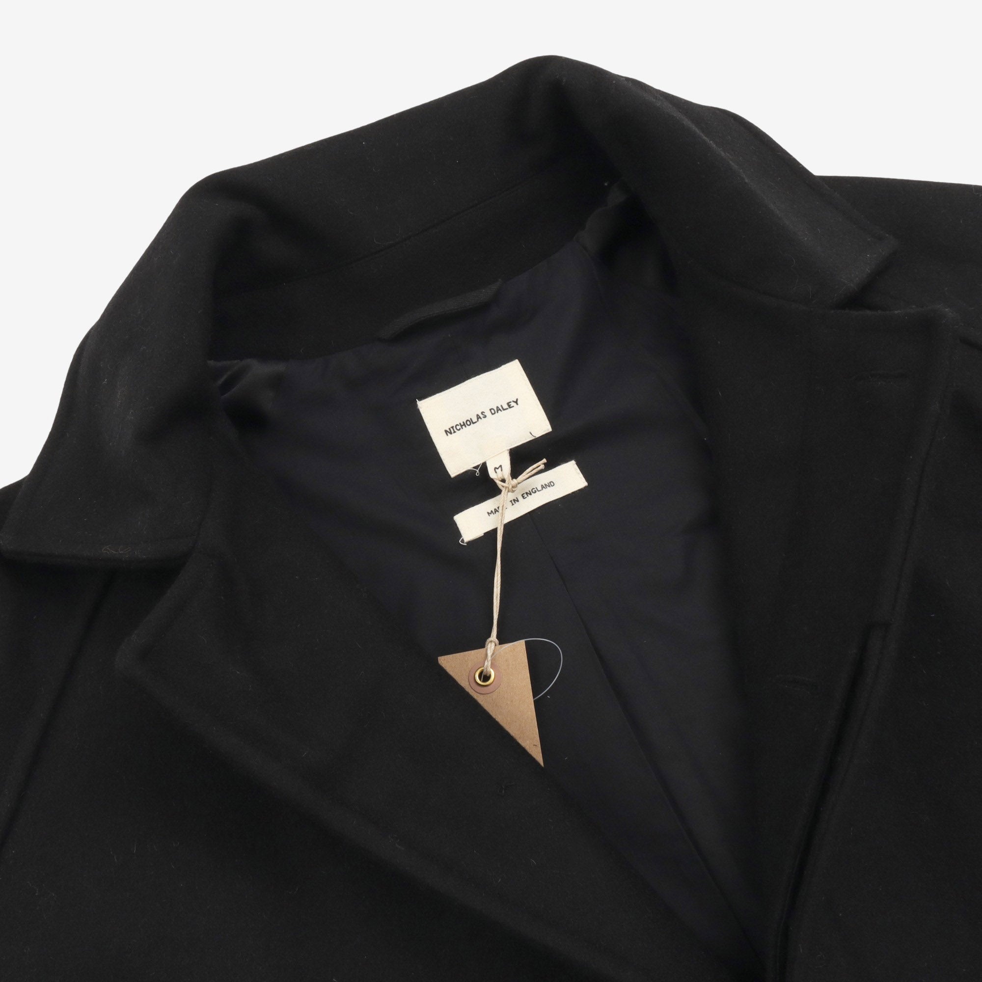 ジャケット・アウター NICHOLAS DALEY long trench coat black 38 Nicholas Daley Big Mac Wool Trench Coat – Marrkt