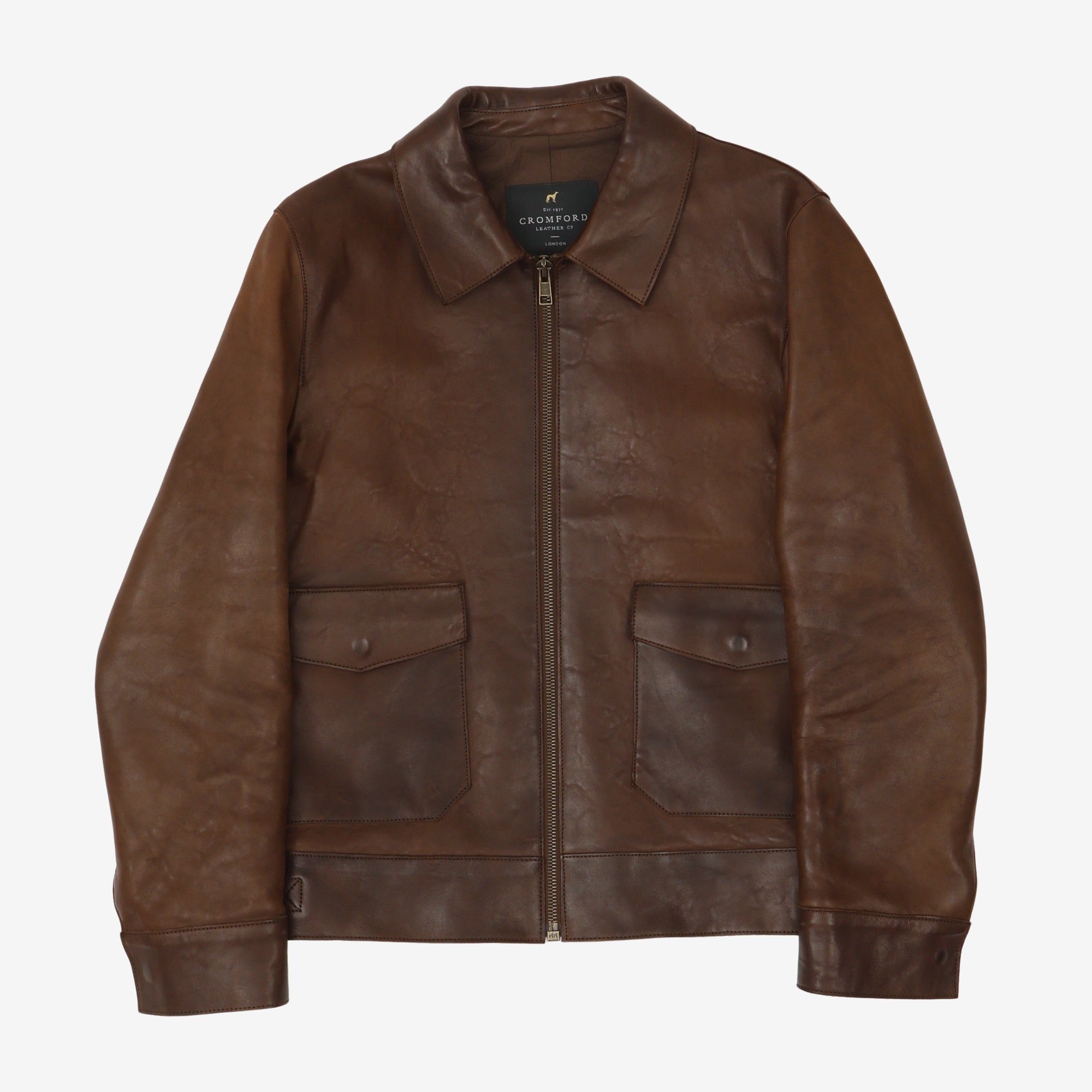 Leather Fly Riders Jacket (Division Road)