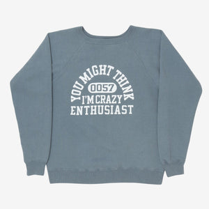 3765-3 Raglan Sleeve College Sweatshirt