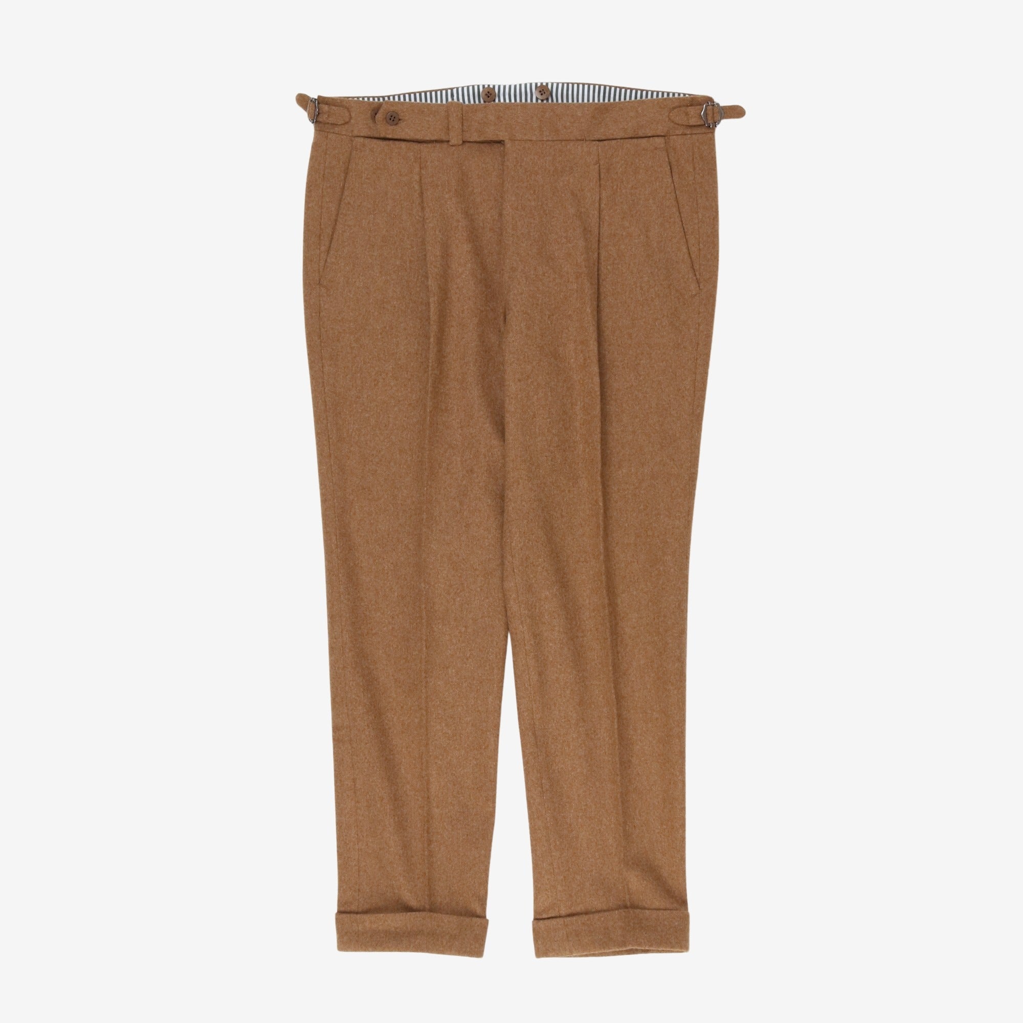 Bespoke Wool Pleated Trousers (36W x 28L)
