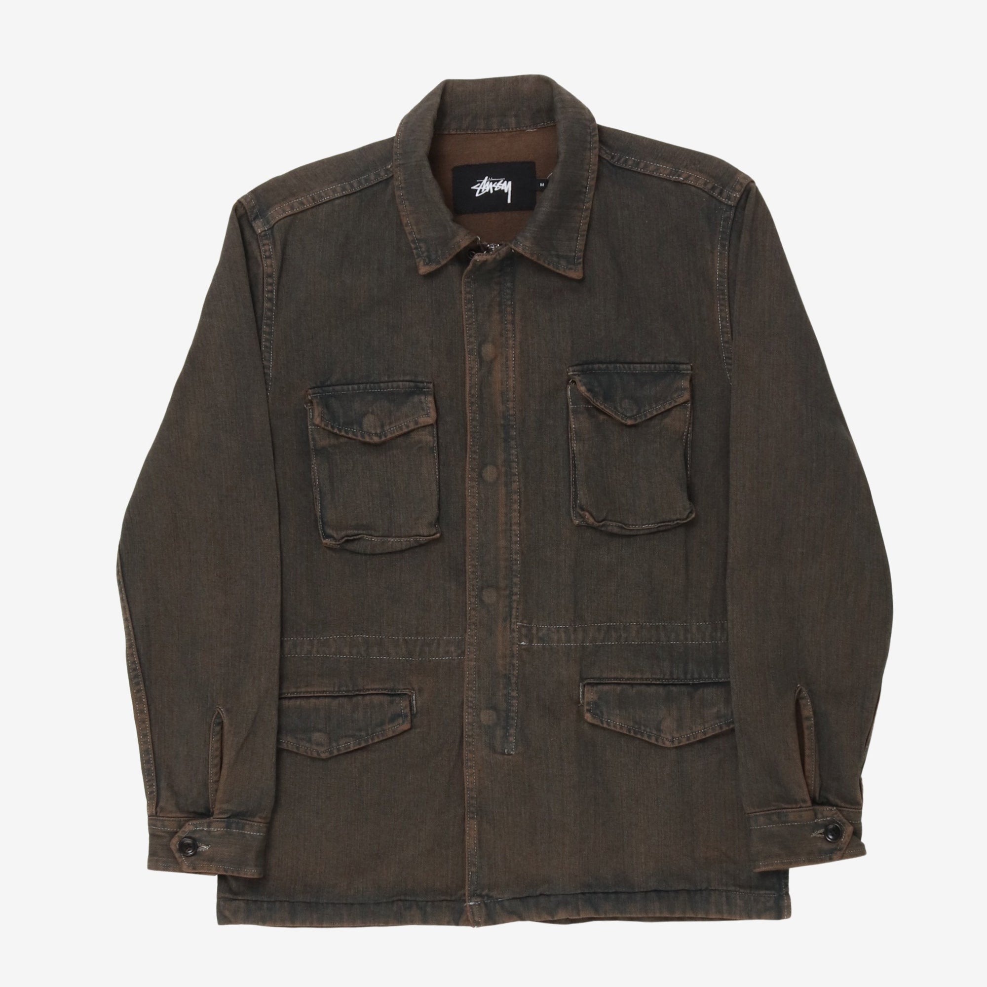 Stussy Overdyed Denim Chore Jacket – Marrkt