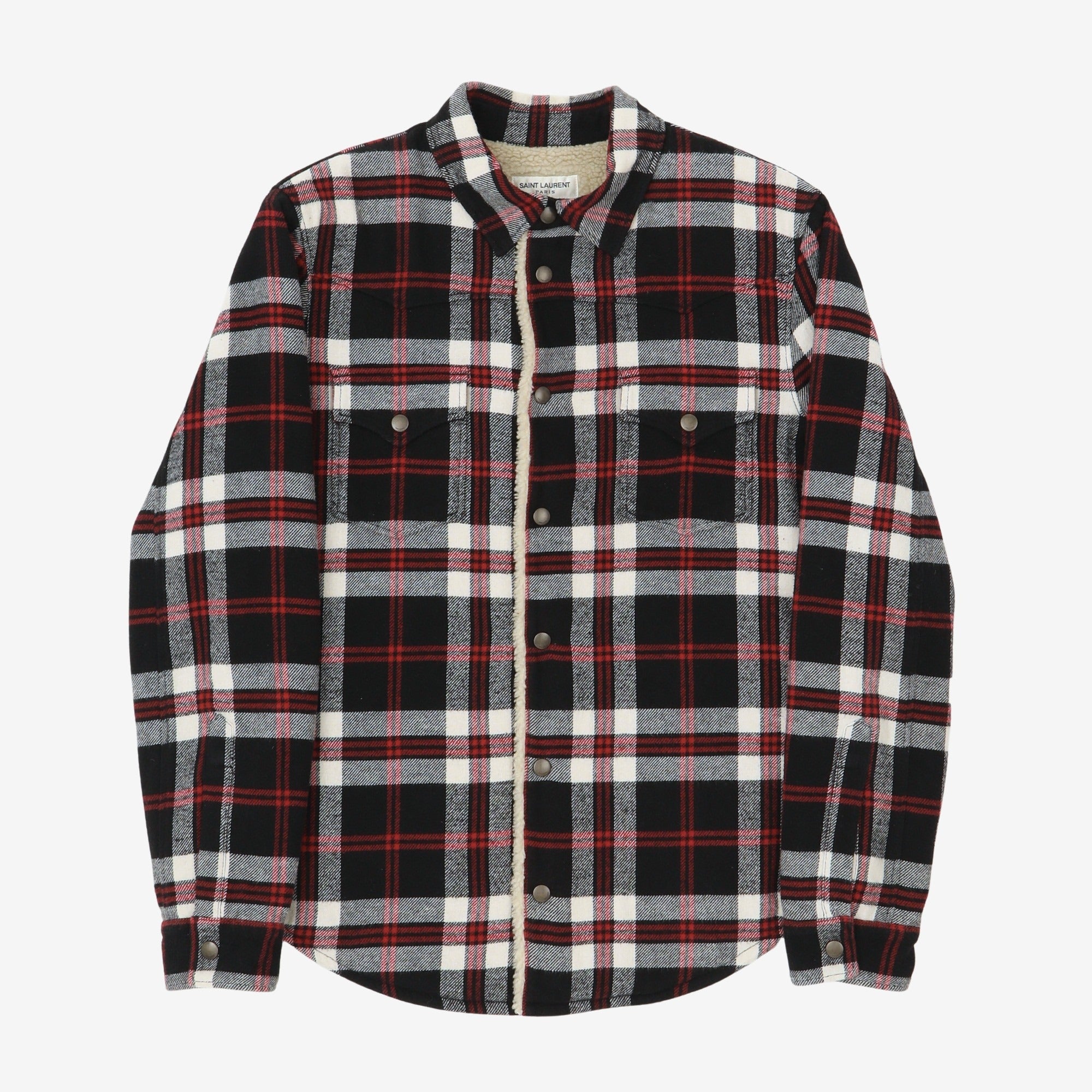 Sherpa Lined Western Overshirt