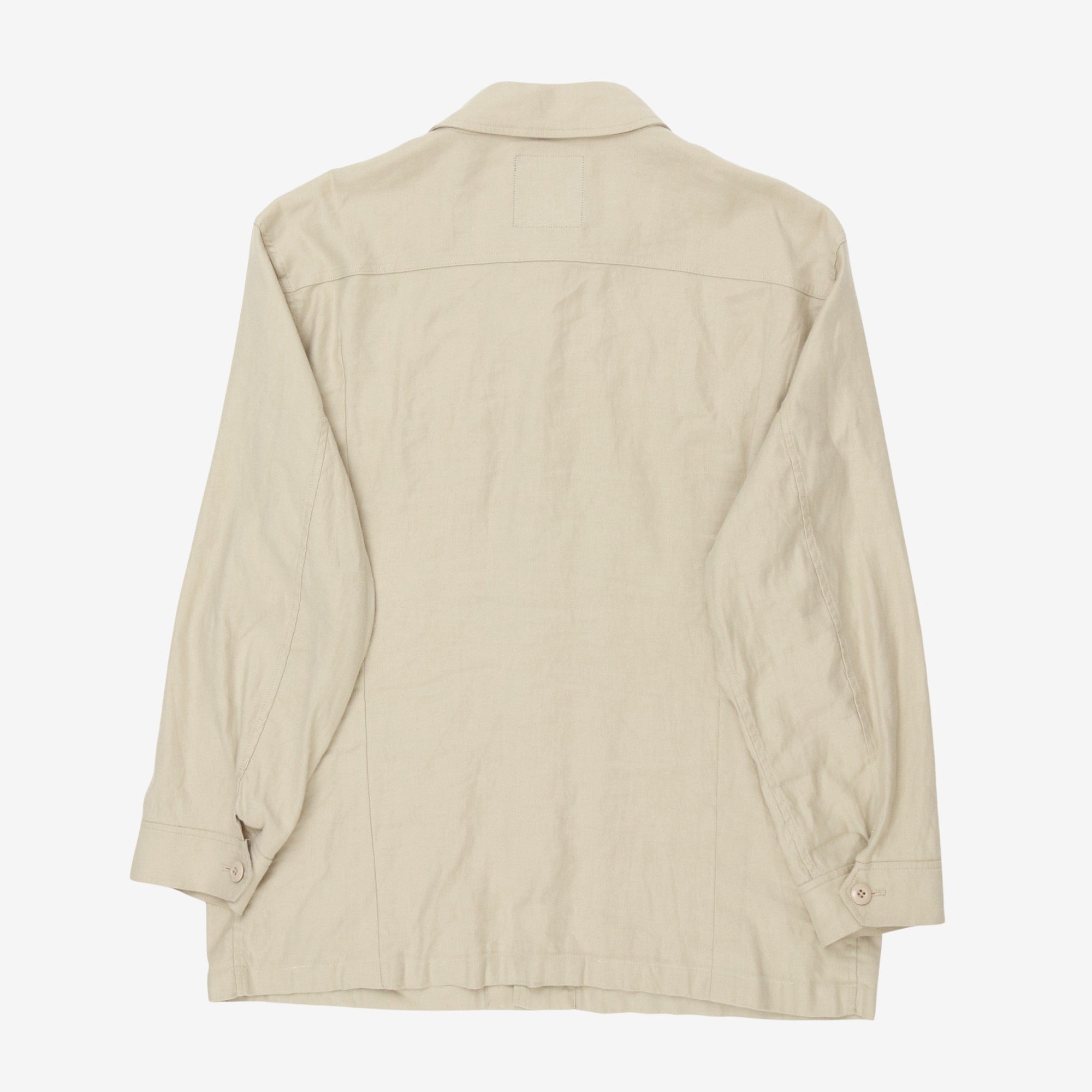 Linen Blend Field Jacket