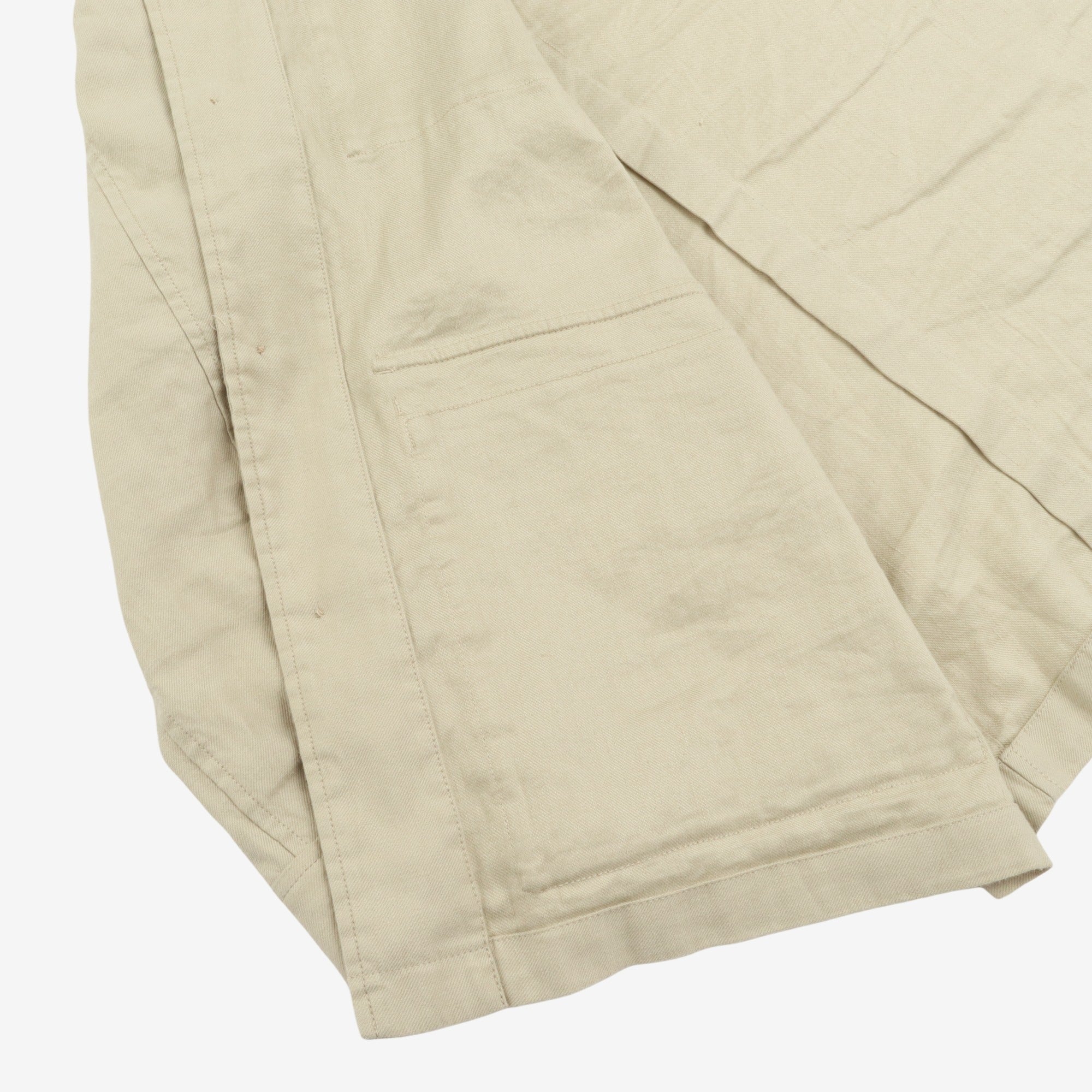 Linen Blend Field Jacket