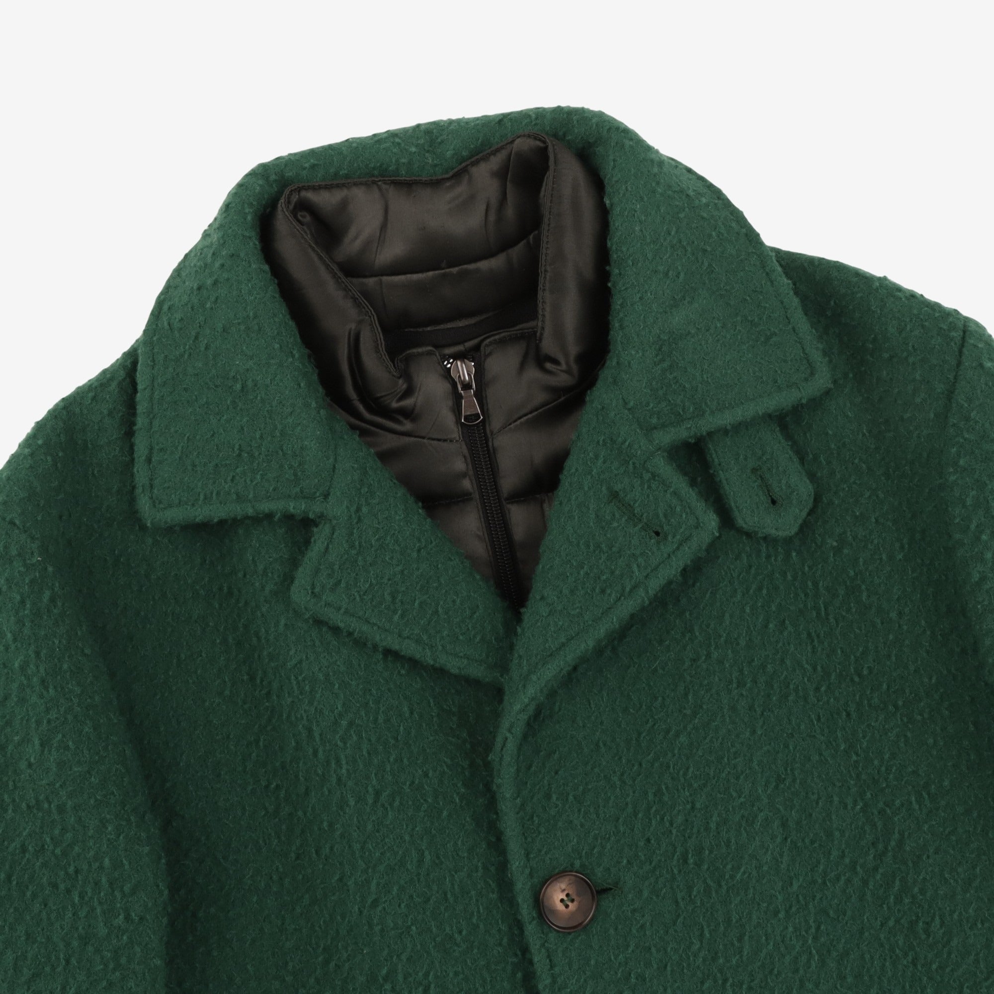 101 Brushed Wool Overcoat
