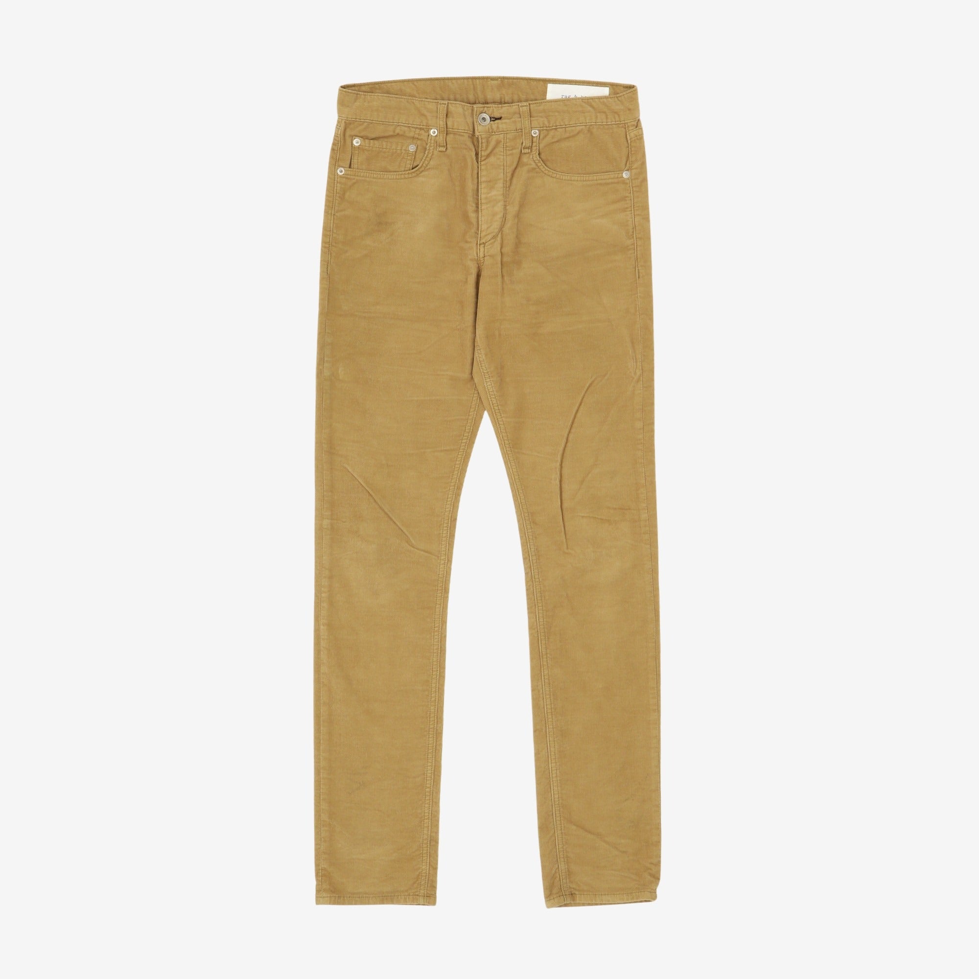 Slim Fit Five Pocket Corduroy Trouser (32W X 32L)