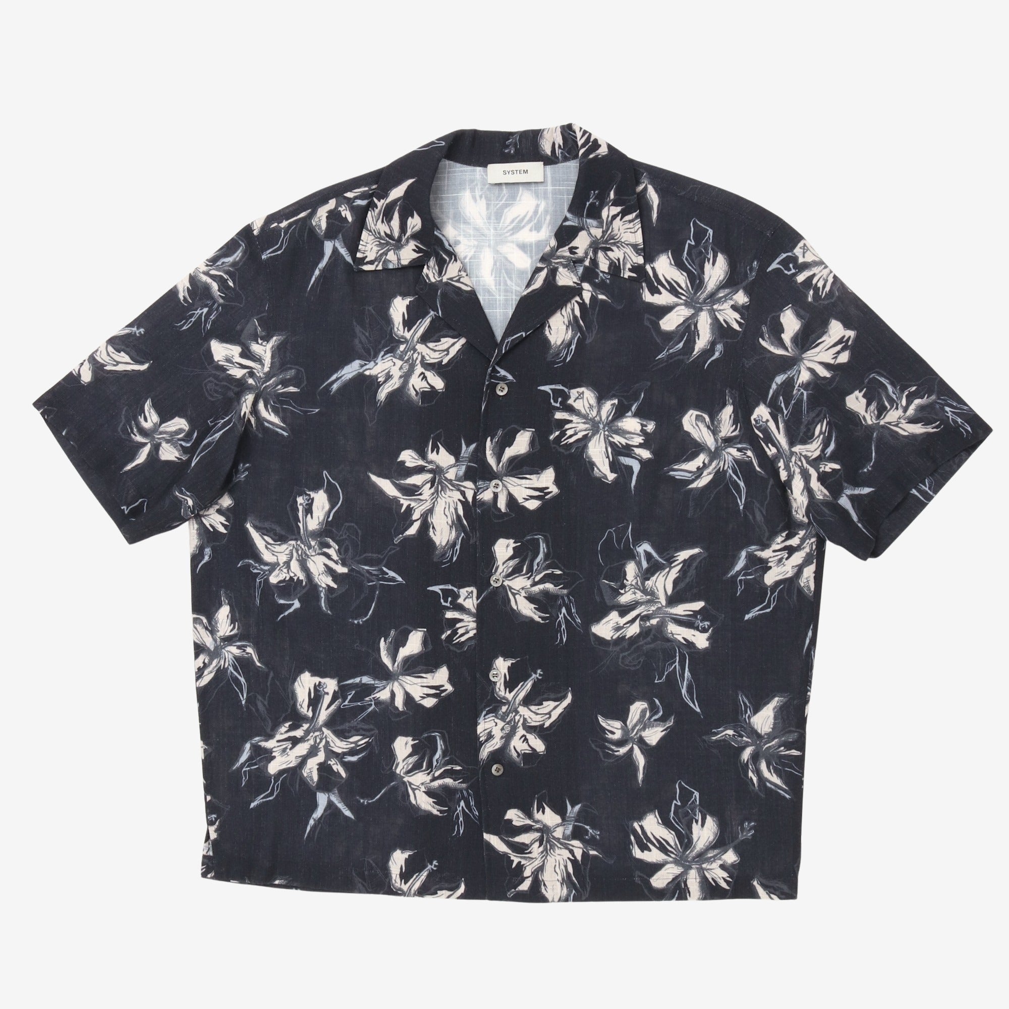 SS Oversized Floral Shirt