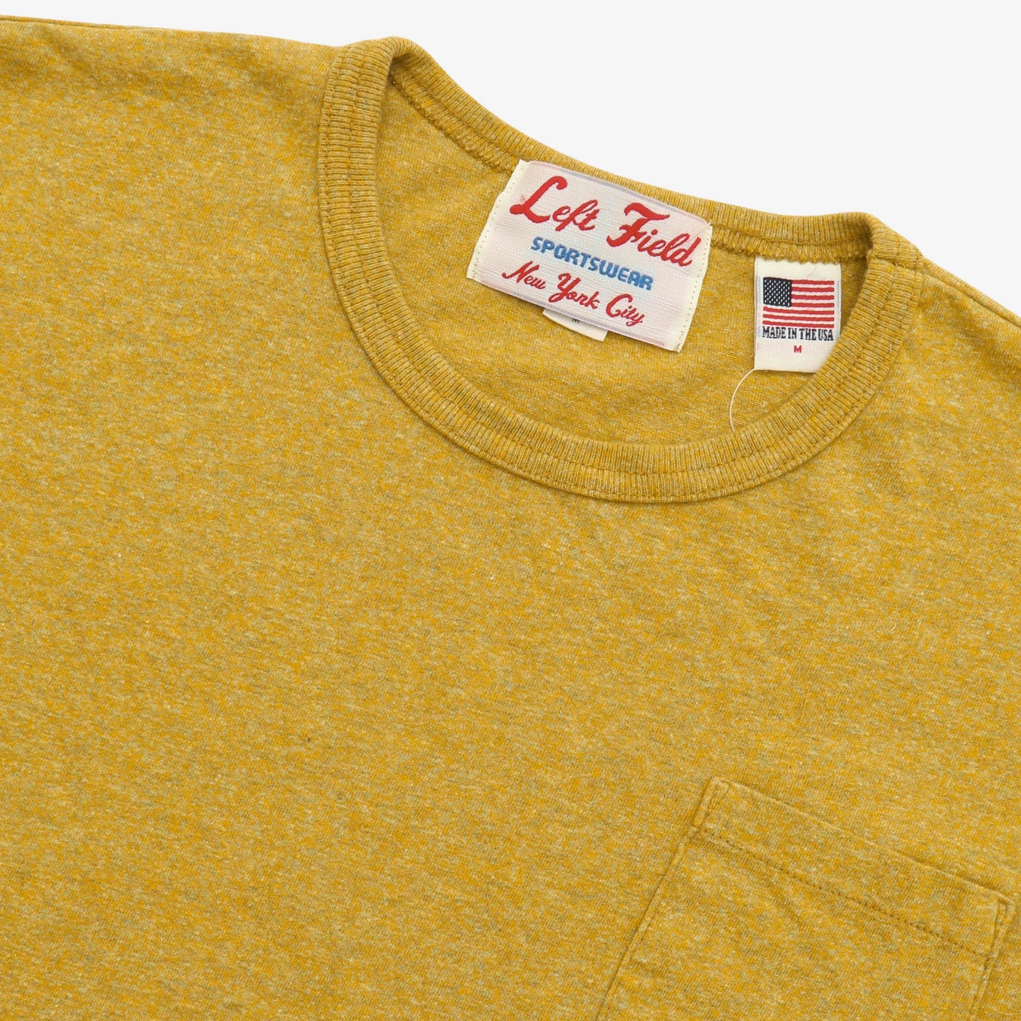 Heather Pocket LS Tee
