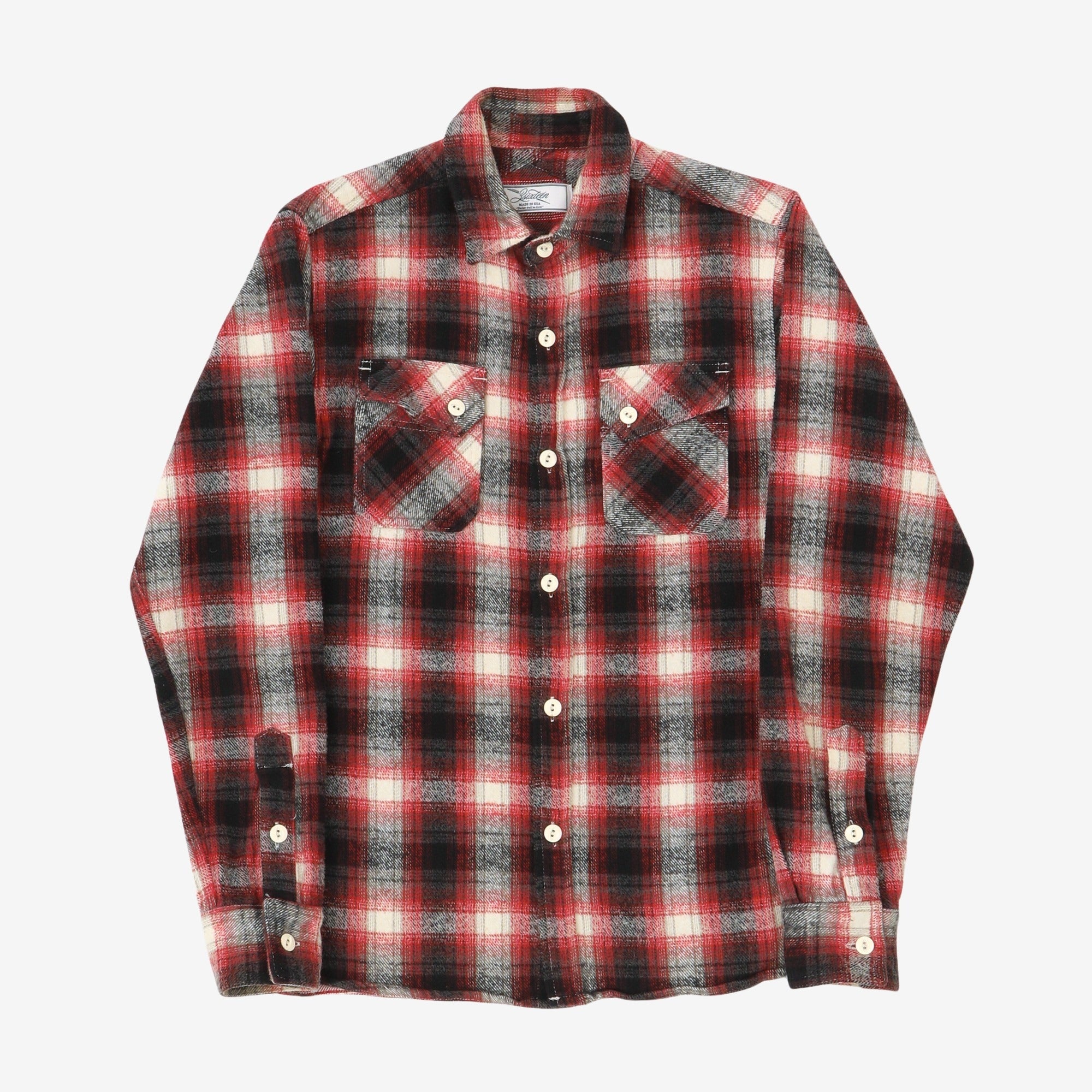 Crosscut Flannel Shirt