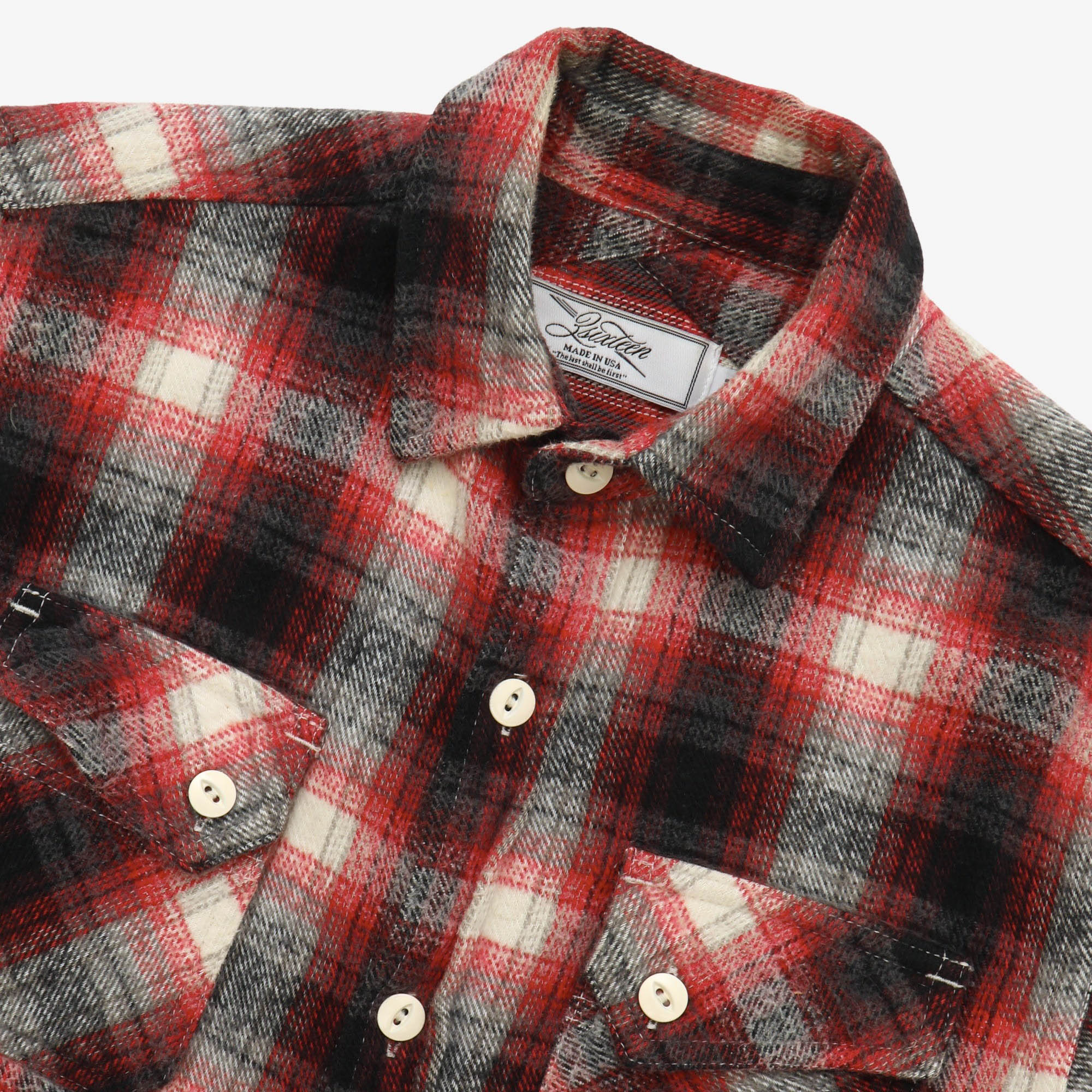 Crosscut Flannel Shirt